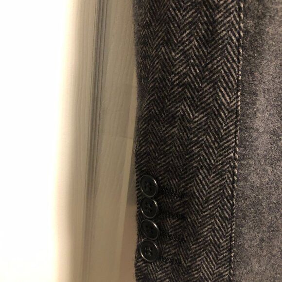 Saks Fifth Avenue Saks fifth avenue men's gray sport coat jacket blazer size:L Size US L / EU 52-54 / 3 - 4 Thumbnail