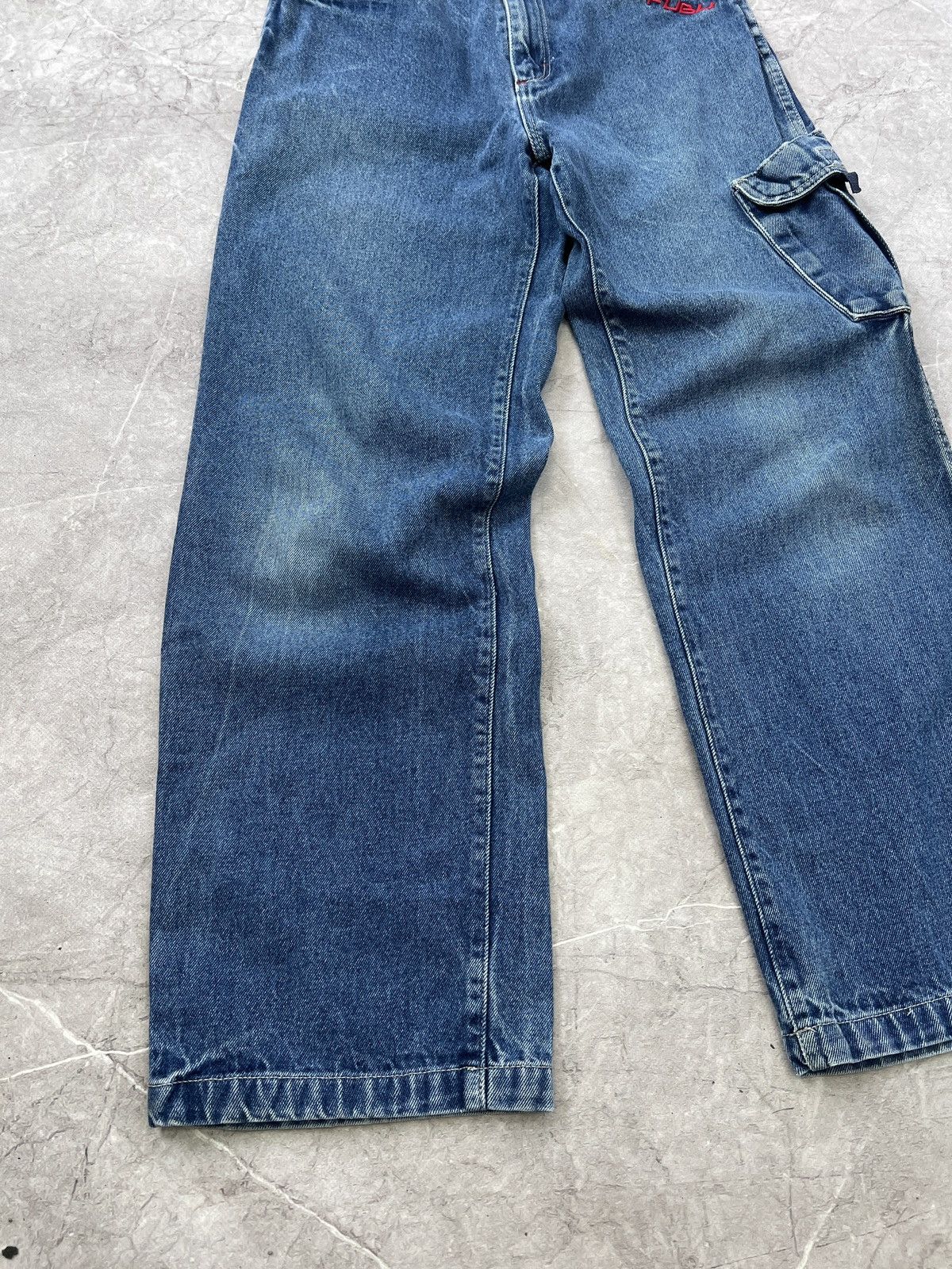 Fubu × Wu-Tang Clan 90s RAP CARGO CARPENTER HIP HOP JEANS PANTS FUBU Size US 30 / EU 46 - 3 Thumbnail