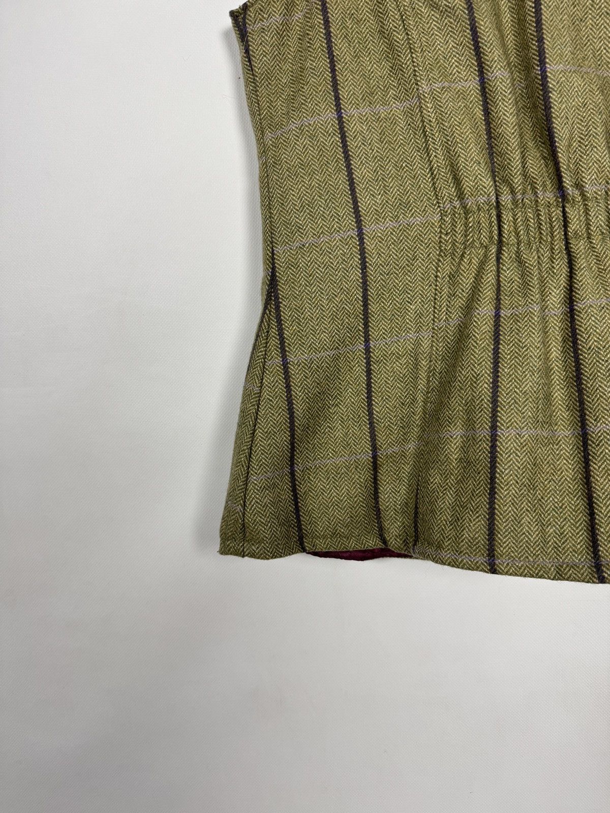Vintage Rydale Country Clothing Zip Vest Wool Belton Tweed Waistcoat Size XL / US 12-14 / IT 48-50 - 16 Thumbnail