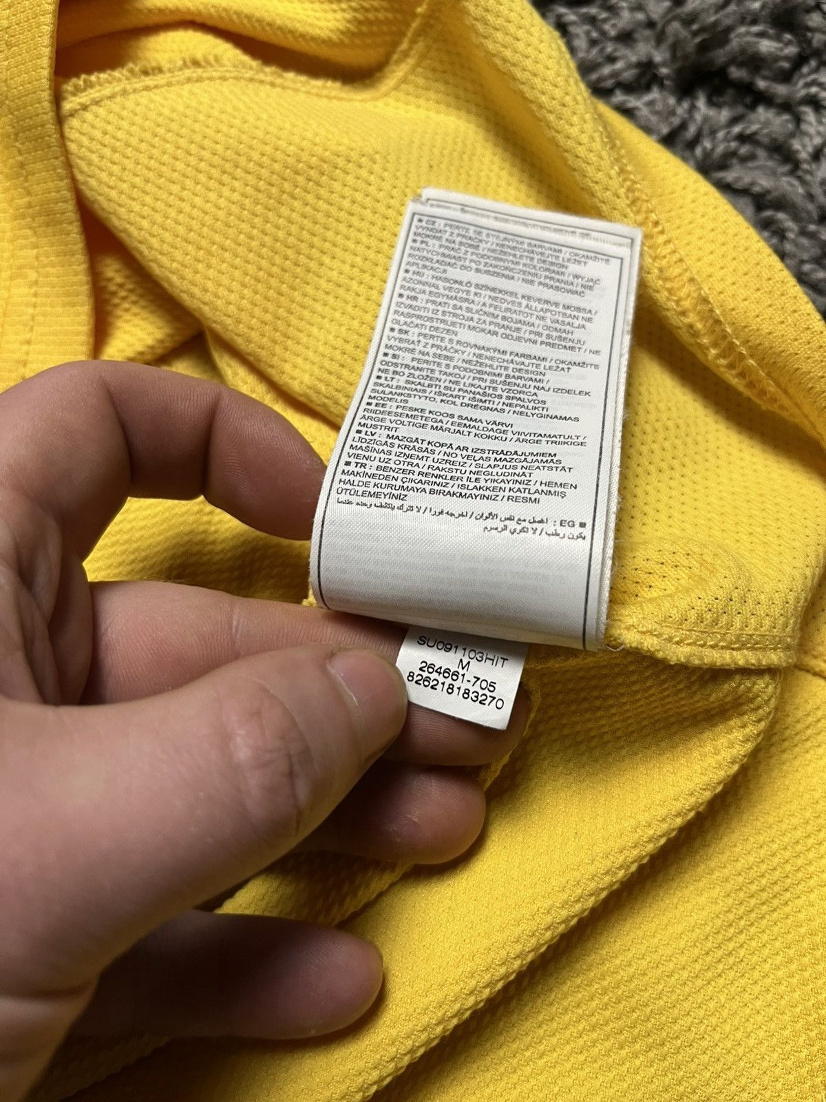 Nike Nike Trikot Soccer Jersey Brazil Style Yellow Football Shirt Size US M / EU 48-50 / 2 - 7 Thumbnail