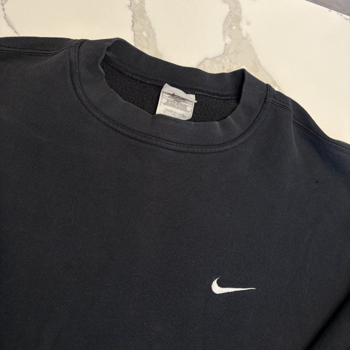 Nike × Vintage Vintage Nike Swoosh Crewneck Sweatshirt USA Size US XL / EU 56 / 4 - 2 Thumbnail