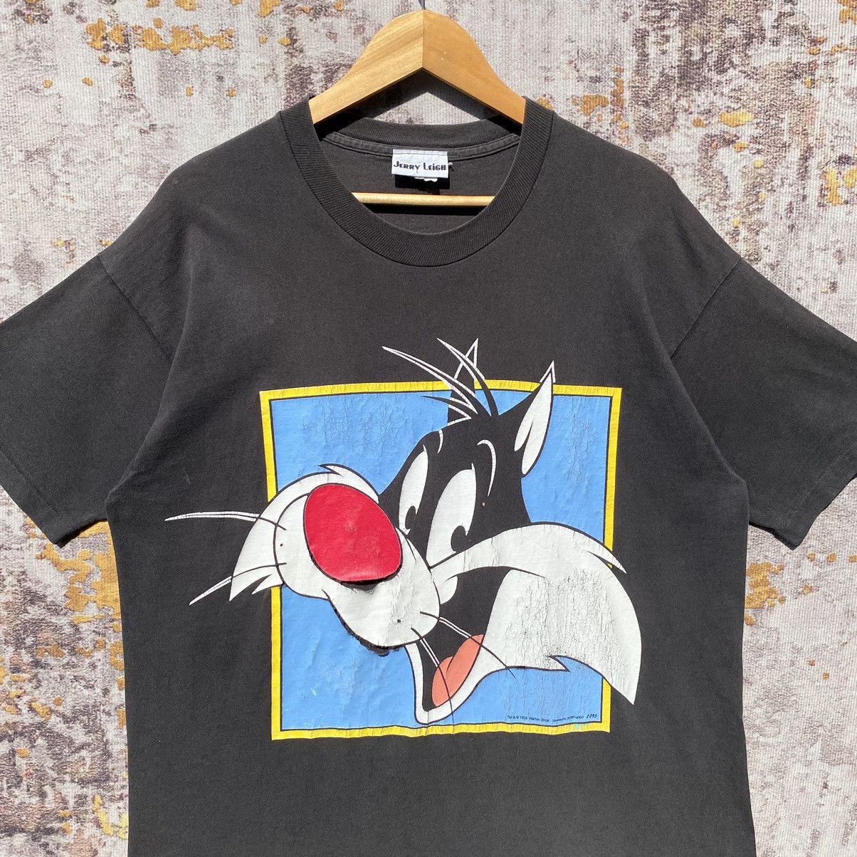 Warner Bros Vintage Sylvester Looney Tunes Shirt©️1995 Warner Bros Size US L / EU 52-54 / 3 - 7 Thumbnail