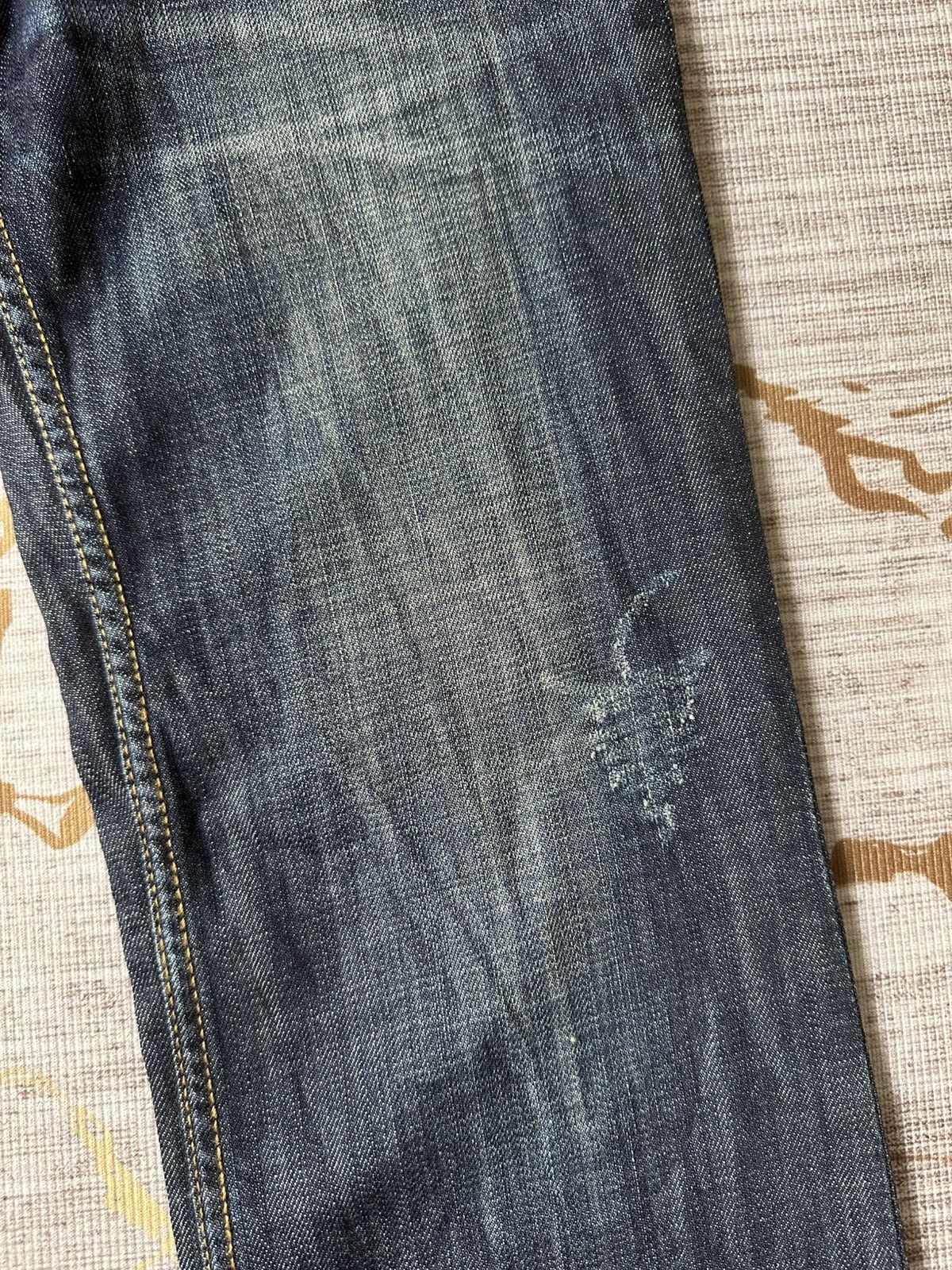 semanticdesign Semantics Design Multi Zipper Distressed Denim Size US 31 - 9 Thumbnail