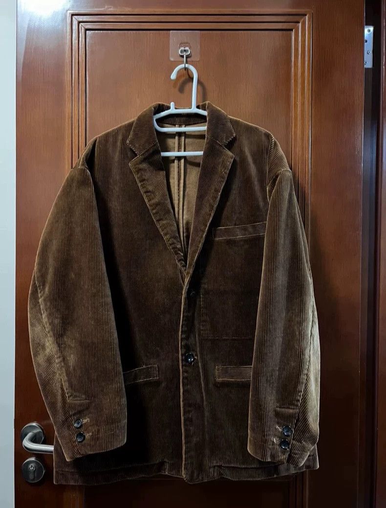 Porter Classic Corduroy Jacket in Brown