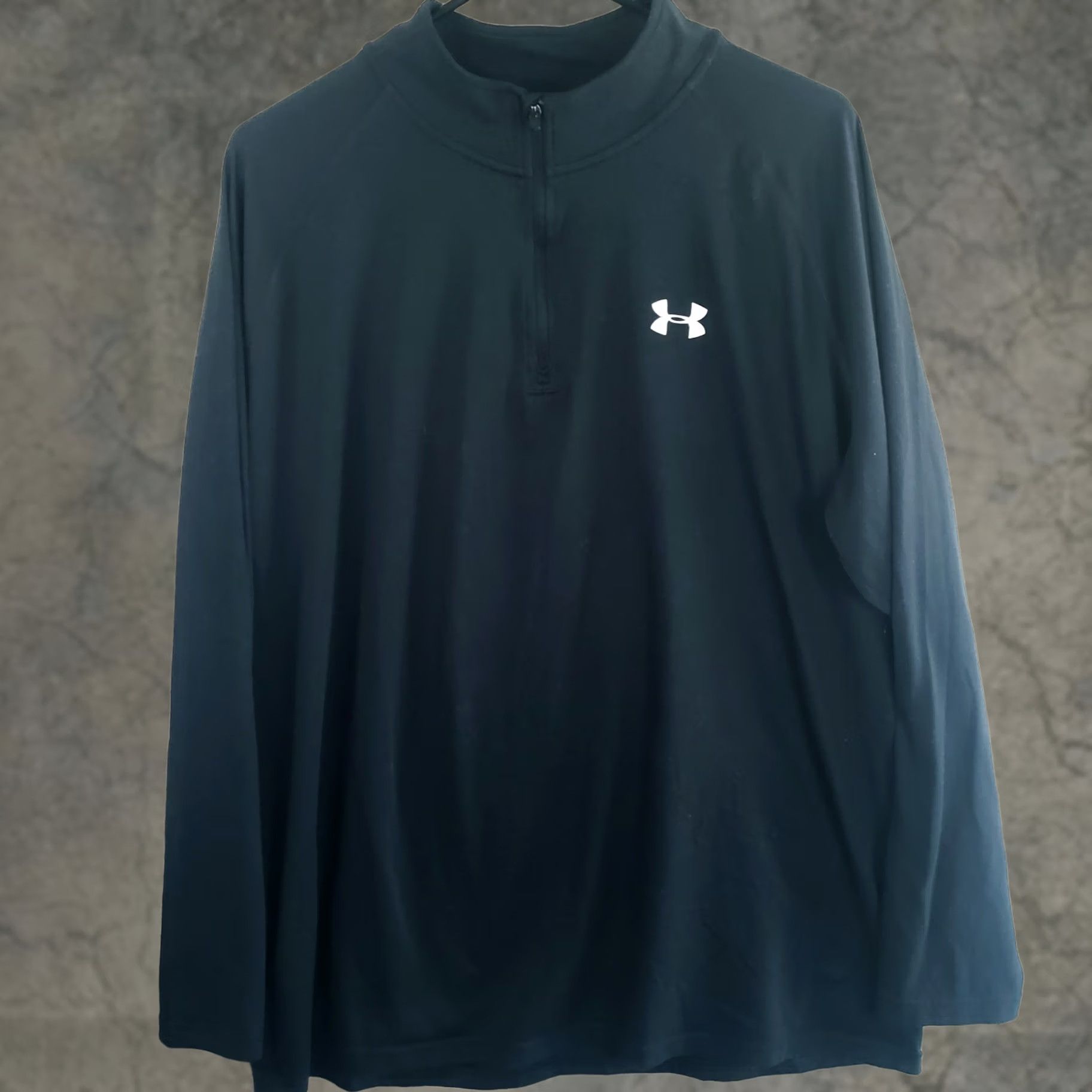 Under Armour Under Armour Heatgear Pullover 1/4 Zip Shirt Men XL Black Size US XL / EU 56 / 4 - 1 Thumbnail