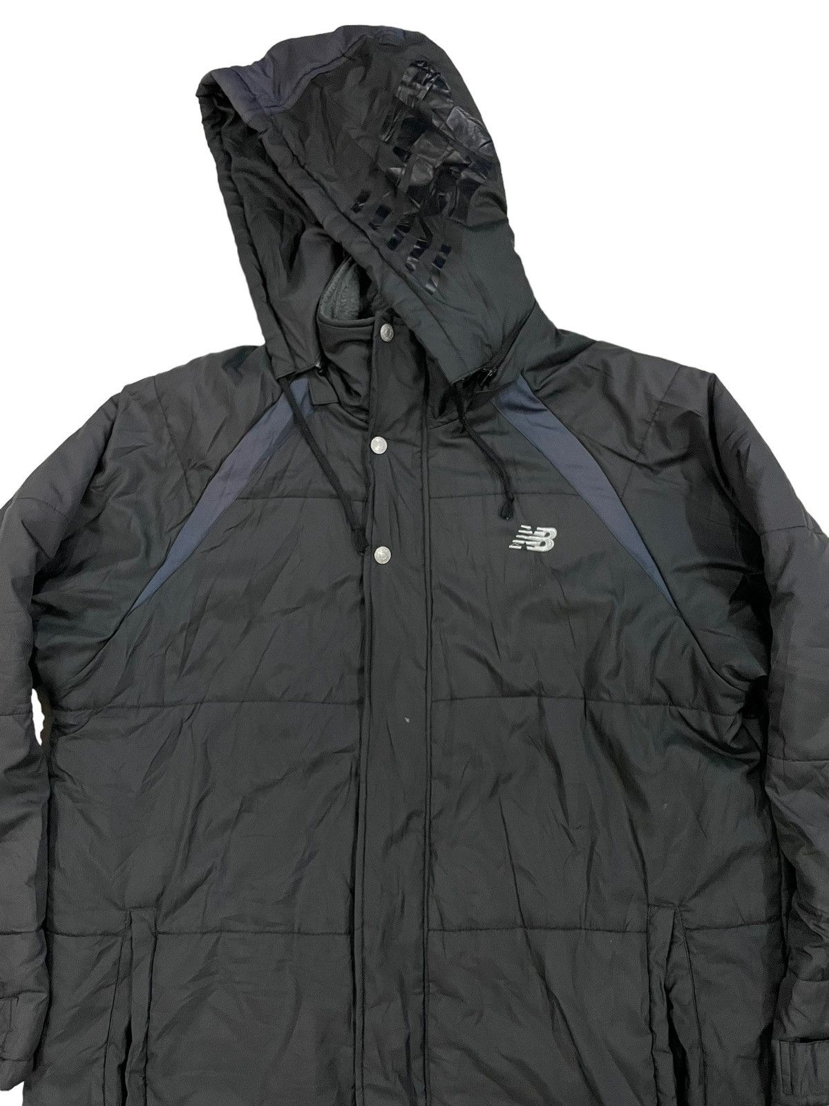 New Balance × Vintage 🔥Rare🔥Vintage New Balance Sportswear Long Jacket Hoodie Size US L / EU 52-54 / 3 - 2 Thumbnail