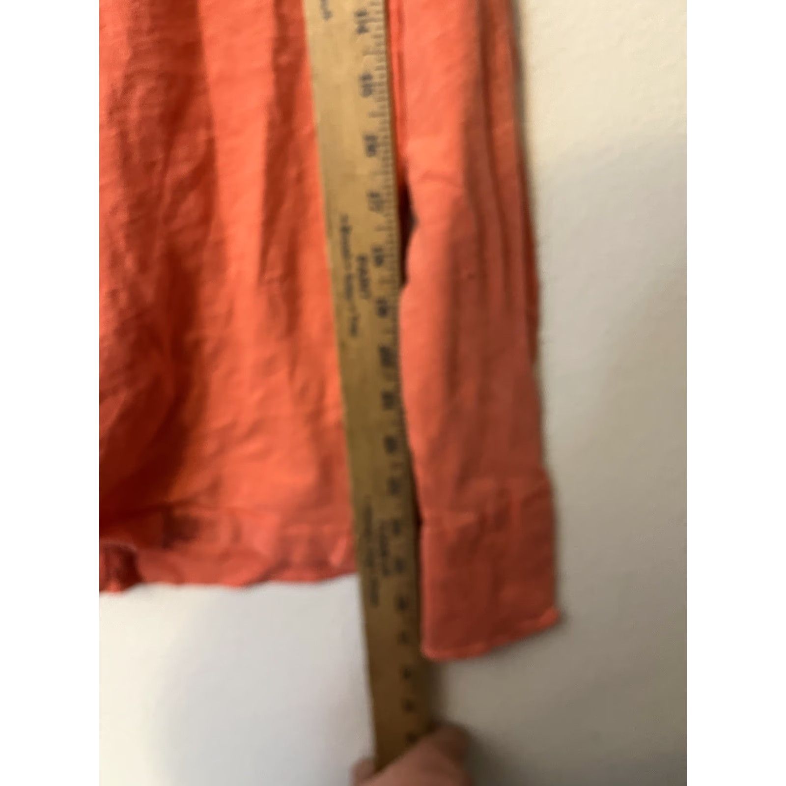 J.Crew J.CREW Cardigan Sweater Orange Cotton Long Sleeve V-Neck Womens SFall Spring Summer Winter Vintage: No Size S / US 4 / IT 40 - 5 Thumbnail