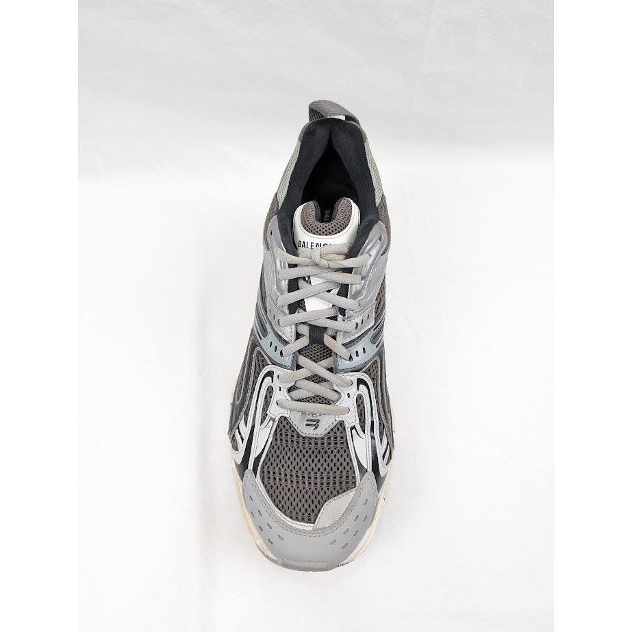 Balenciaga o1rshd1 Rubber X-Pander Sneakers in Grey/Black/White Size US 11 / EU 44 - 8 Thumbnail