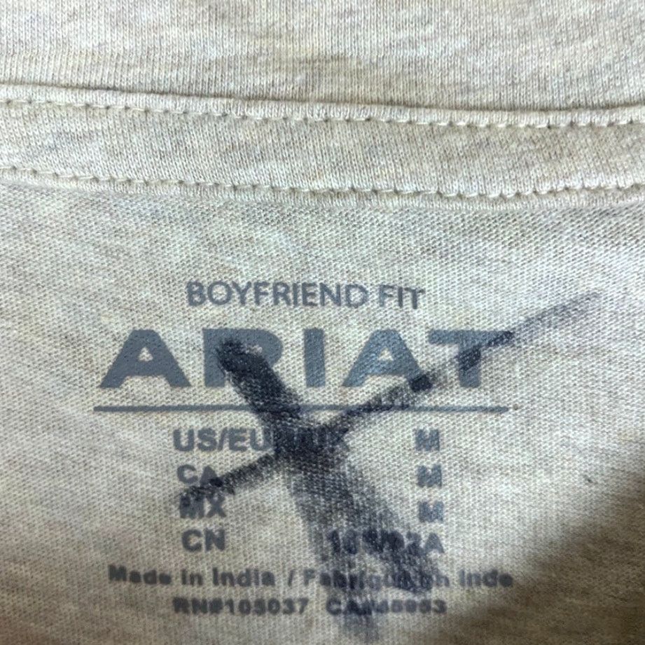 Ariat Ariat Shirt Tan Thrills n' Spills Boyfriend Fit Short Sleeve Medium Womens Shirt Tan Thrills n' Spills Boyfriend Fit Short Sleeve Medium Womens Size M / US 6-8 / IT 42-44 - 6 Thumbnail