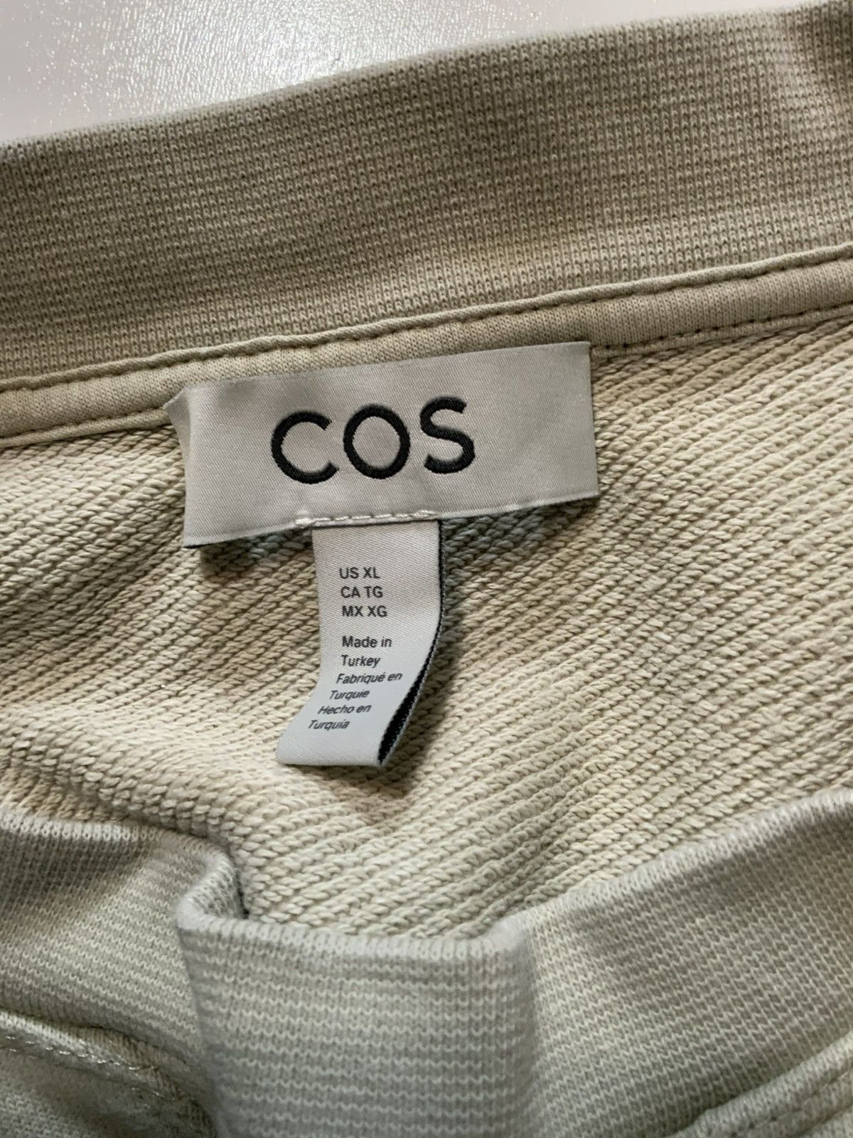 Cos Cos Oversized Heavyweight Terry Fleece Crewneck Sweatshirt Size US XL / EU 56 / 4 - 5 Thumbnail