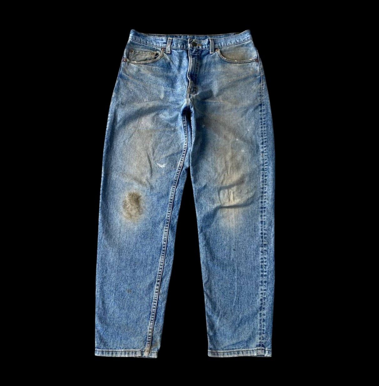 Levi's Vintage Clothing VINTAGE 1993 LEVIS 550 DIRTY MUDWASH GRUNGE JEAN USA W35X31" Size US 35 - 1 Thumbnail