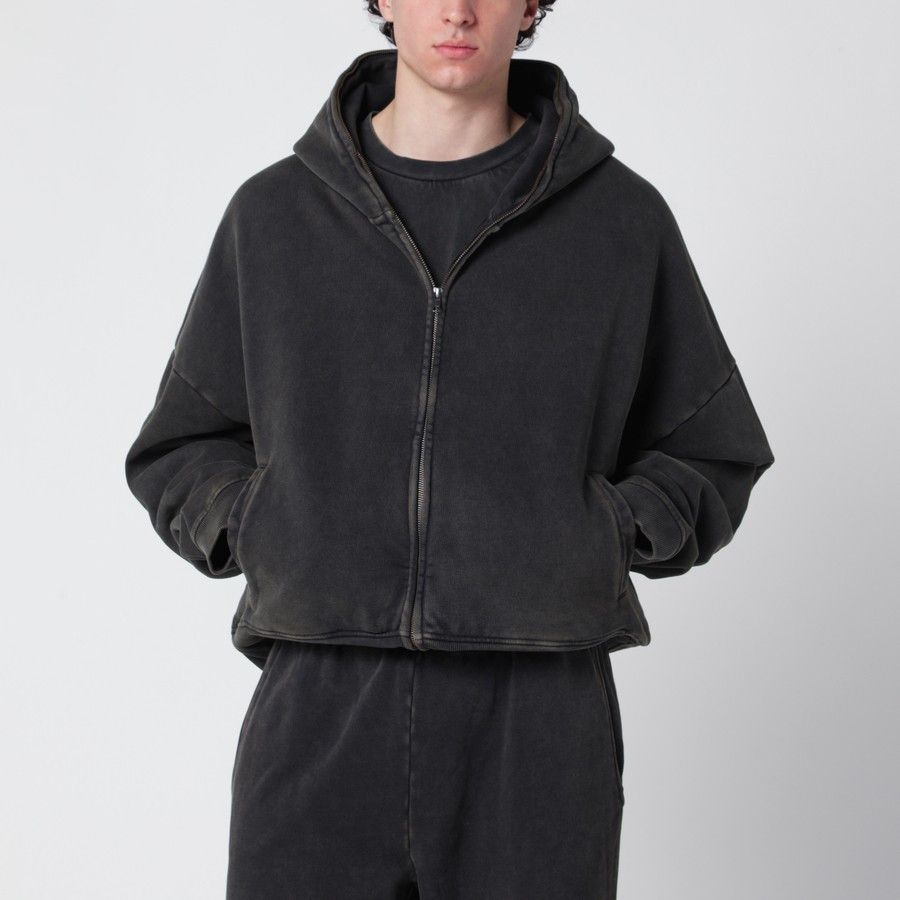 Entire Studios o1d2blof0226 Cotton Zip-Up Hoodie in Black Size US L / EU 52-54 / 3 - 1 Thumbnail