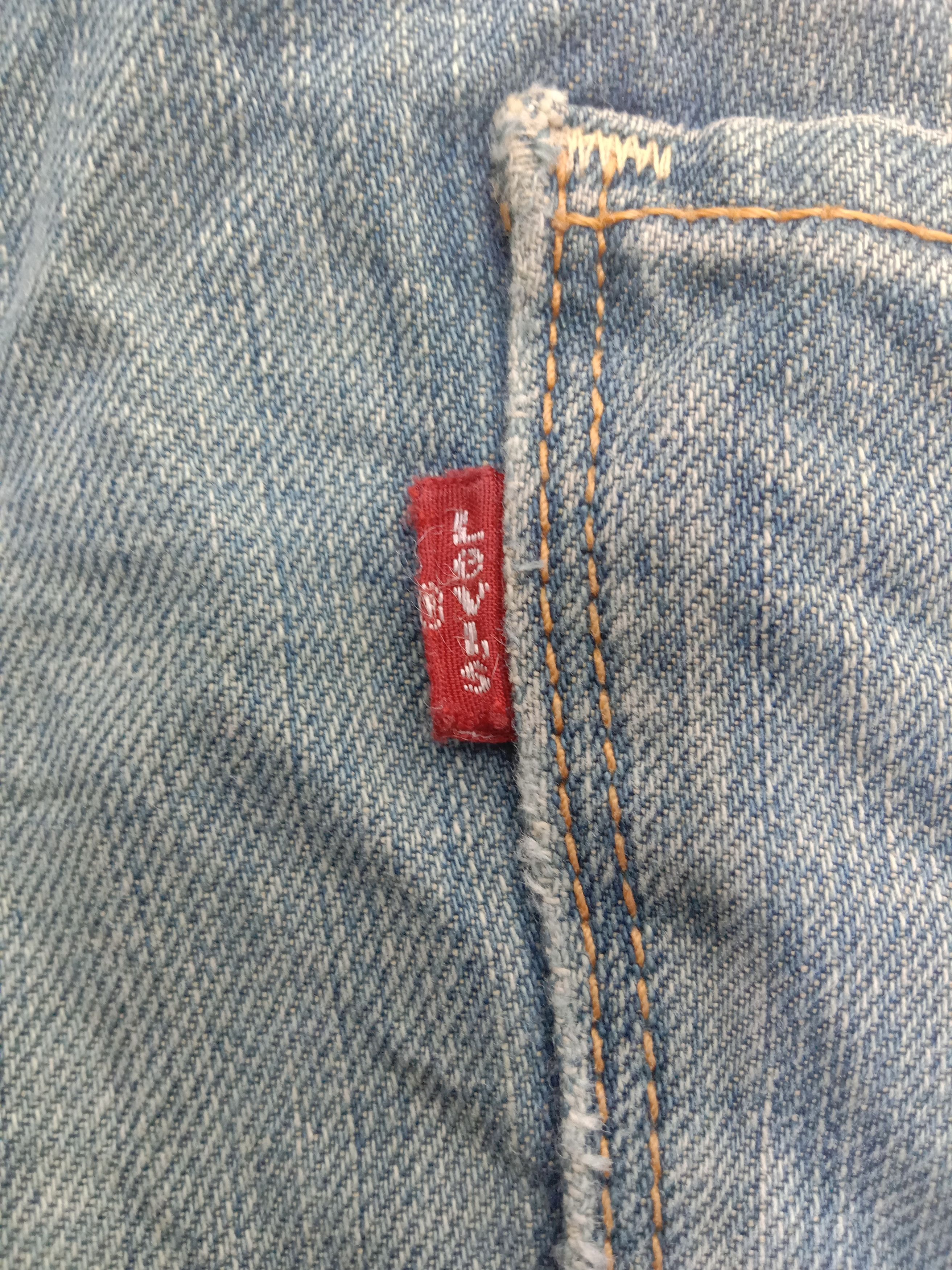 Levi's Vintage Levi's Red Jeans Earth Tone Slim Straight Denim Size US 31 - 11 Thumbnail