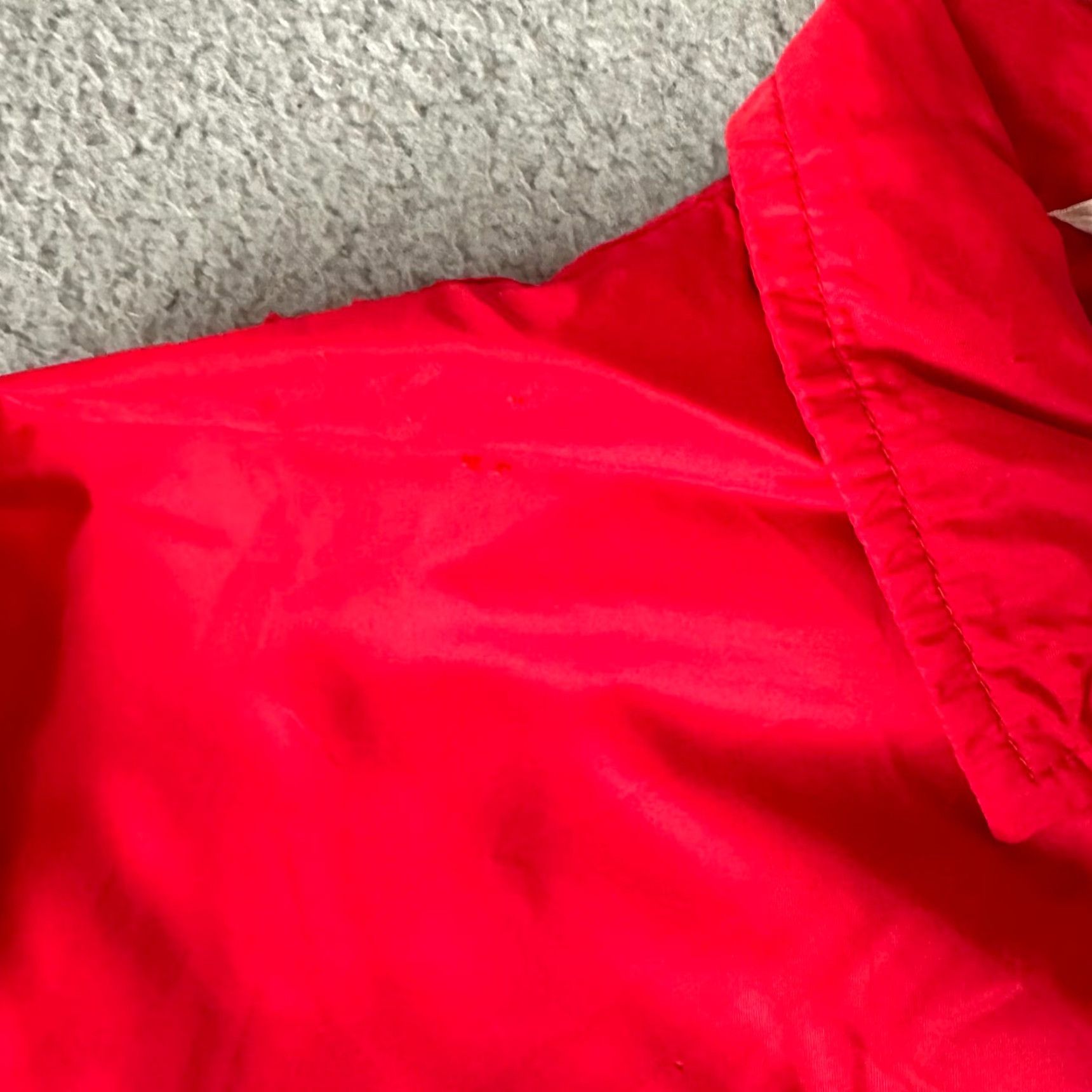 Vintage VINTAGE West Wind Bomber Jacket Mens Large Red Satin Nylon Golf 90s USA Size US L / EU 52-54 / 3 - 7 Thumbnail