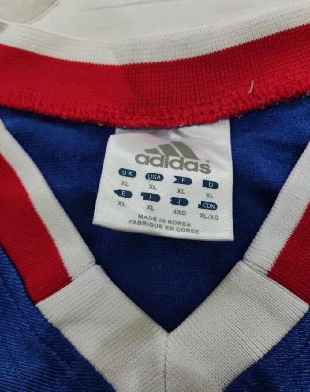 Adidas × NBA × Vintage Authentic Adidas Vintage KU Kansas NBA #25 Danny Manning Size US XL / EU 56 / 4 - 4 Thumbnail