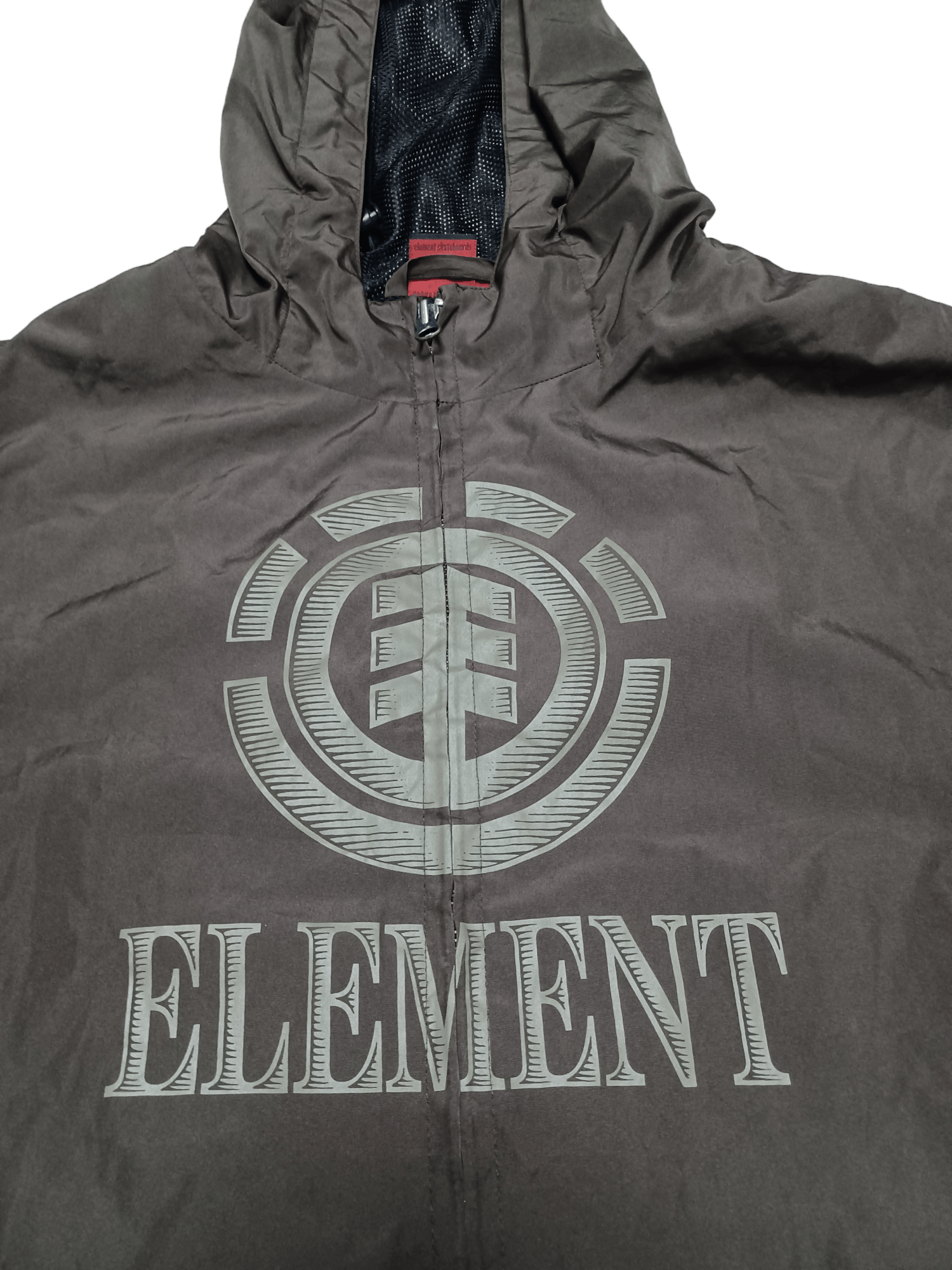 Element FANTASTIC ELEMENT BIGLOGO NYLON KHAKI LIGHT JACKET Size US L / EU 52-54 / 3 - 3 Thumbnail