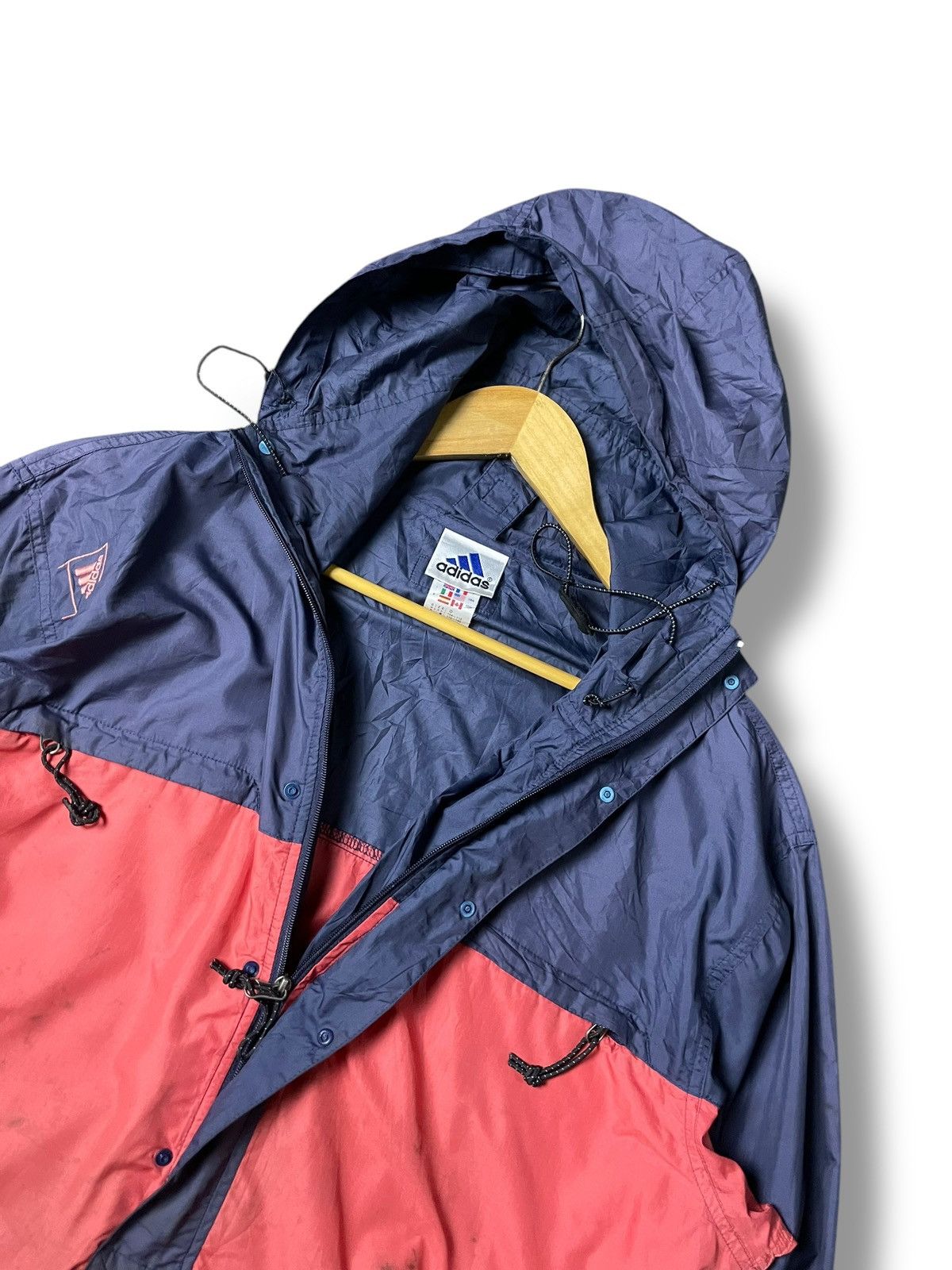 Adidas × Japanese Brand × Vintage Vintage ADIDAS Men’s Windbreaker (90) Size US M / EU 48-50 / 2 - 8 Thumbnail