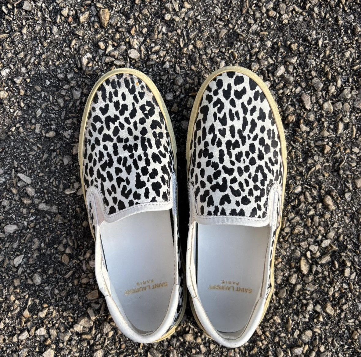 Saint Laurent Paris Saint Laurent Paris babycat leopard Size US 5 / EU 37 - 1 Thumbnail