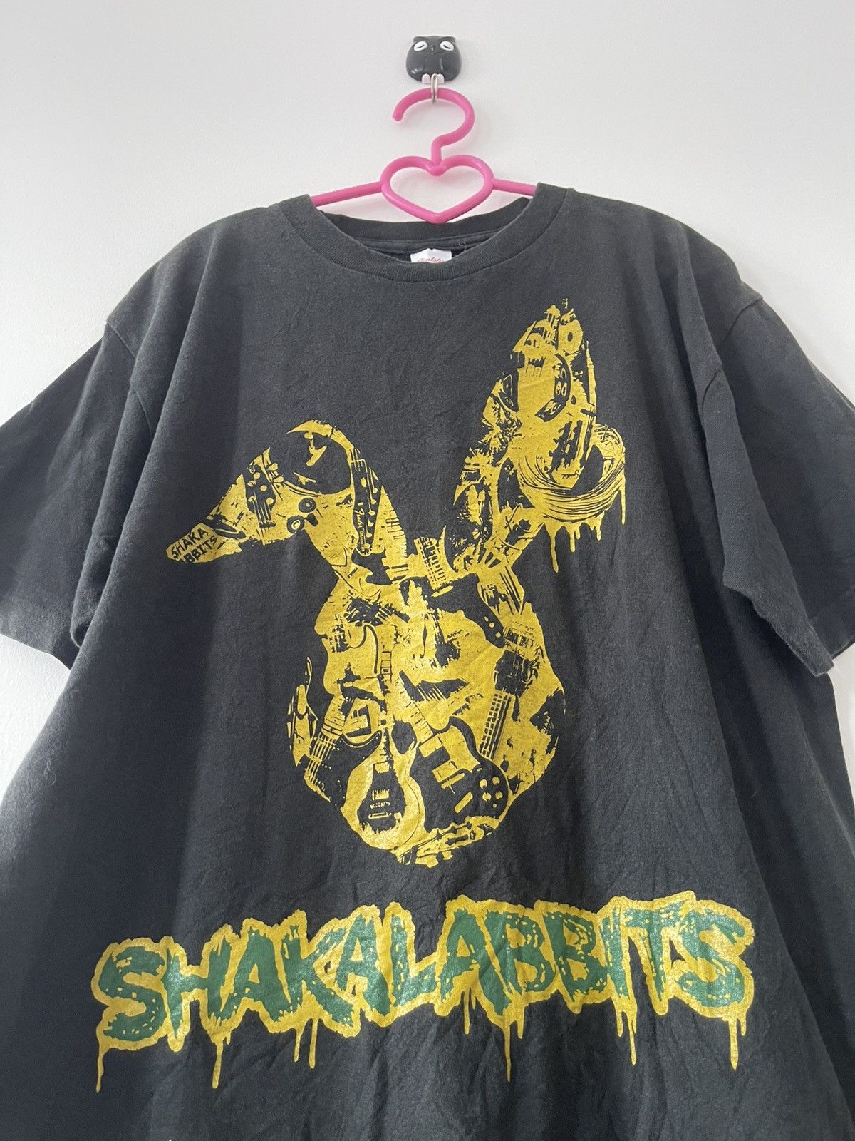 Band Tees Rare Vintage SHAKALABBITS Japan Rock Band Size US L / EU 52-54 / 3 - 2 Thumbnail