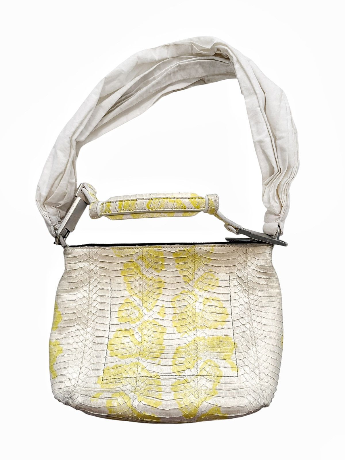 Rick Owens Performa Yellow Acid Python Snakeskin Bag Size ONE SIZE - 1 Thumbnail