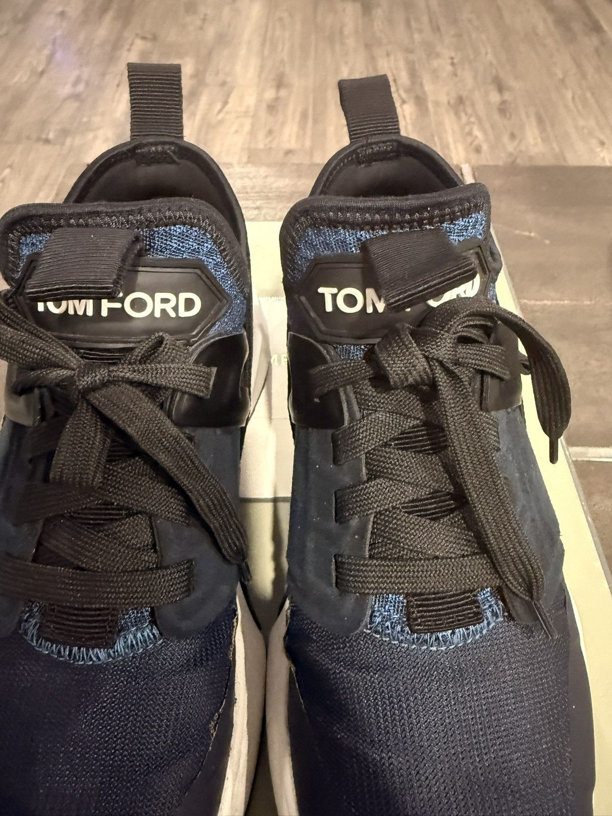 Tom Ford Tom Ford Jago Sneakers suede leather size 7 Made in italy Size US 7 / EU 40 - 4 Thumbnail