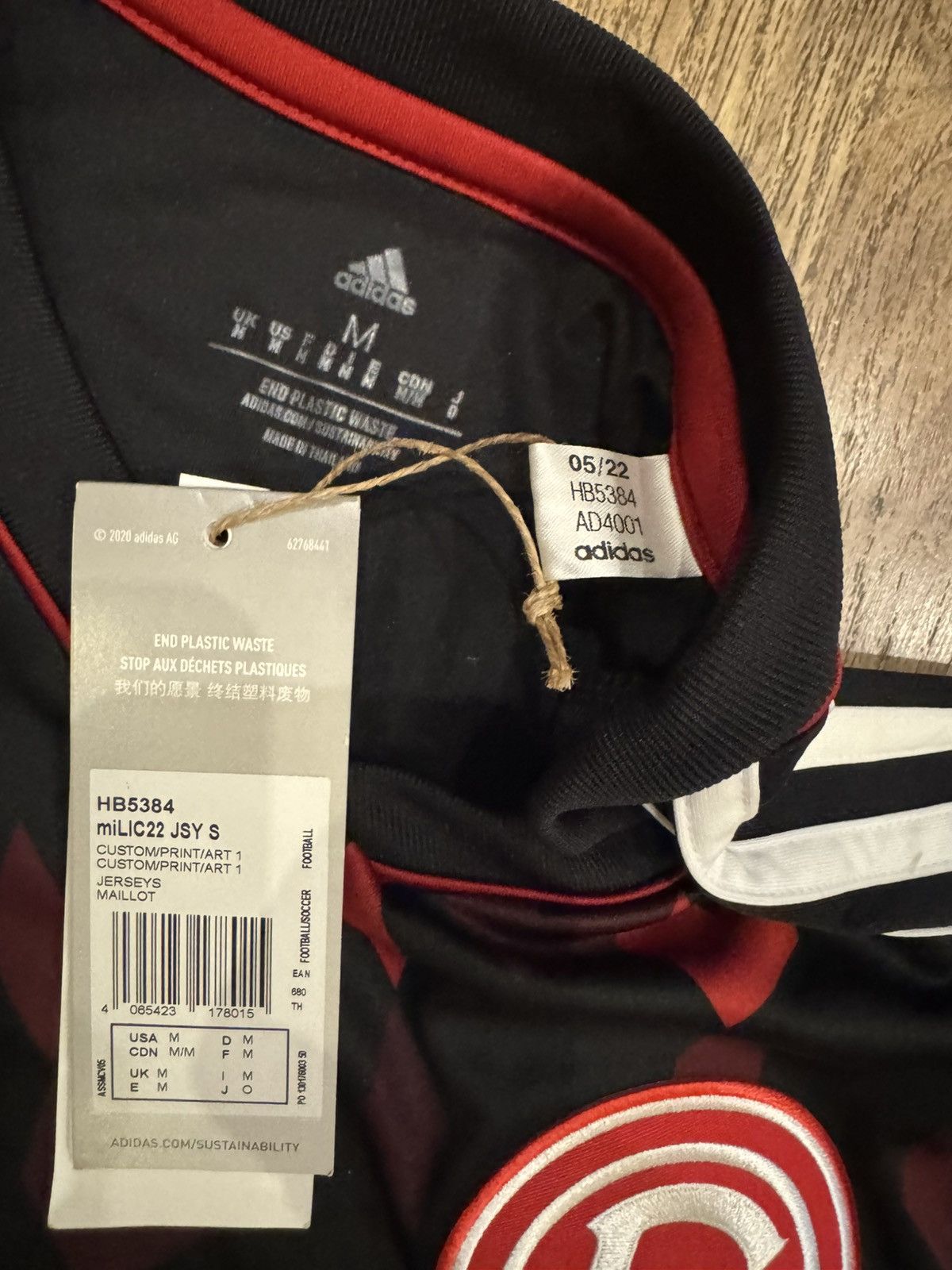 Adidas FORTUNA DUSSELDORF 2022-2023 ADIDAS FOOTBALL SHIRT SIZE M Size US M / EU 48-50 / 2 - 9 Thumbnail