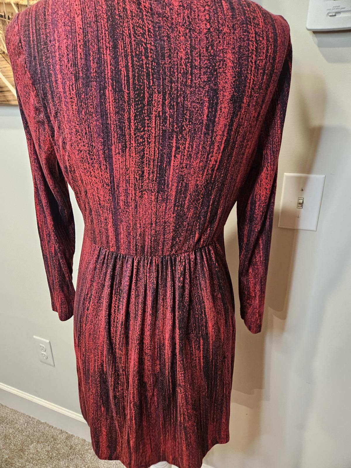 Scotch & Soda Soma Soft Red Lounge Wear Dress #408 Size S / US 4 / IT 40 - 5 Thumbnail