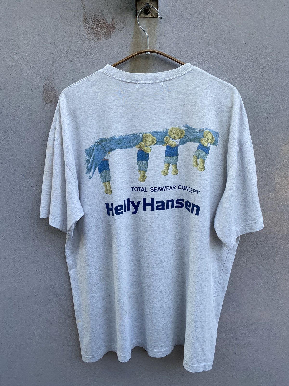 Vintage Rare 80s-90s Helly Hansen Polo Bear Seawear Concept