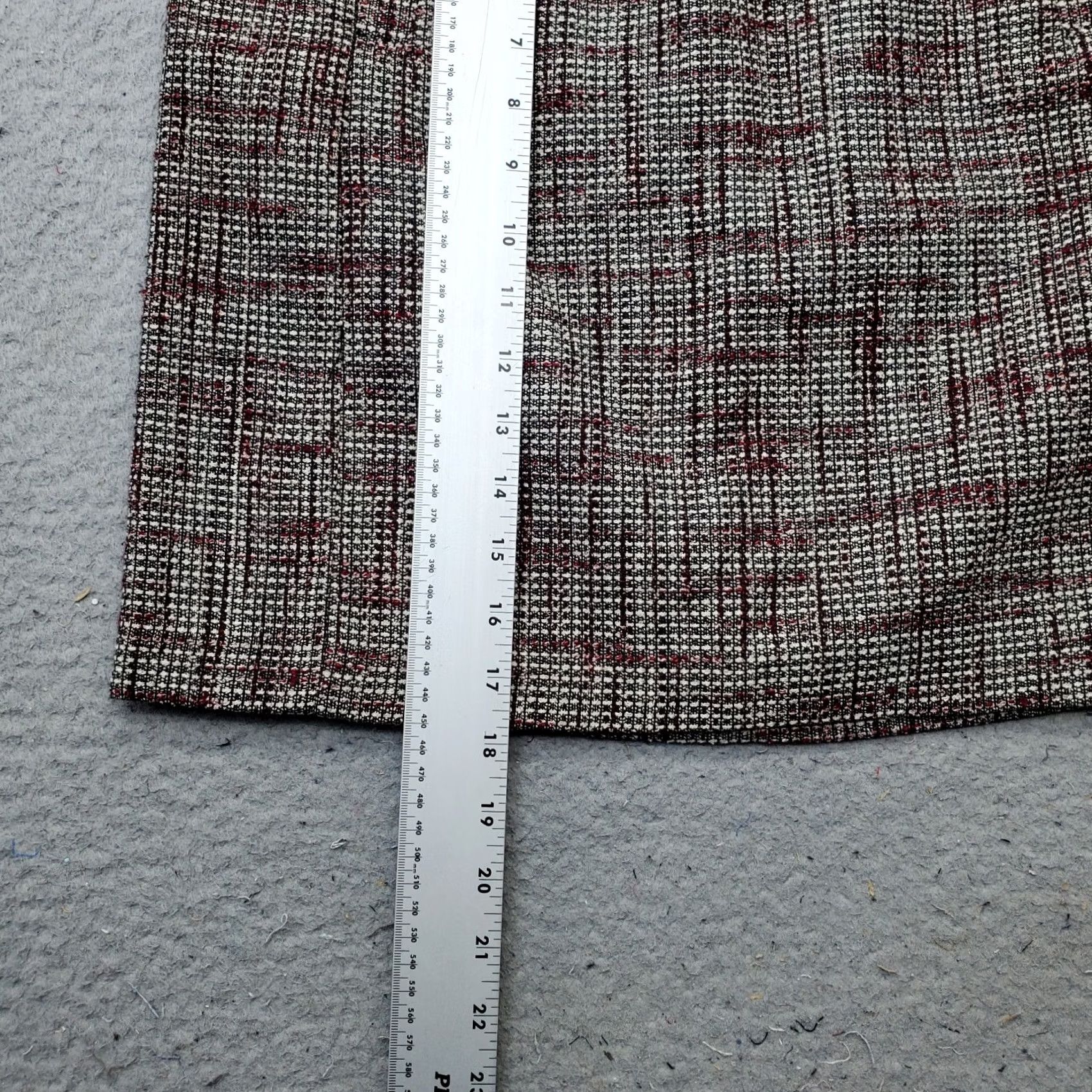 Banana Republic Banana Republic Mini Skirt Womens Size 4 Multicolor Patterned Tweed Lined Pleated Back Zip Womens Size 4 Skirt Short Pre-owned Size 27" / US 4 / IT 40 - 3 Thumbnail