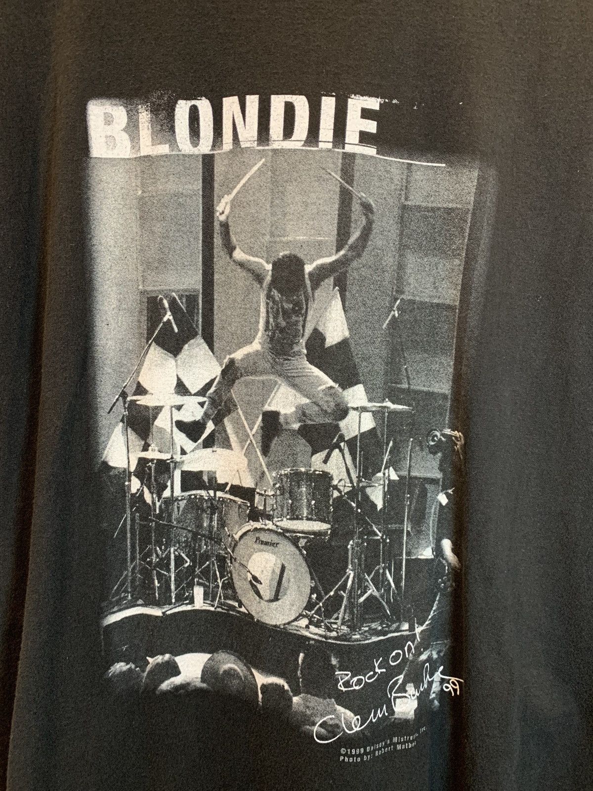 Band Tees × Vintage RARE* Vintage Blondie No Exit World Tour Single Stitch Shirt Size US XL / EU 56 / 4 - 3 Thumbnail