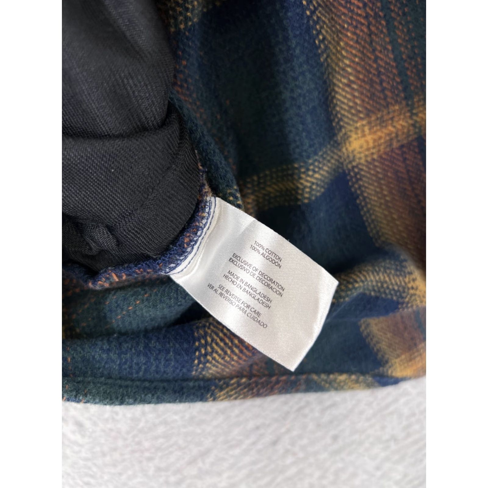 Orvis VINTAGE Orvis Flannel Shirt Men L Green Plaid 100% Cotton Button-Up Size US L / EU 52-54 / 3 - 4 Thumbnail
