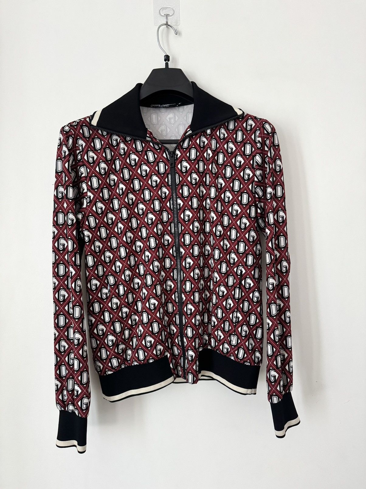 Dolce & Gabbana Dolce & Gabbana Monogram Track Jacket Size US L / EU 52-54 / 3 - 1 Thumbnail