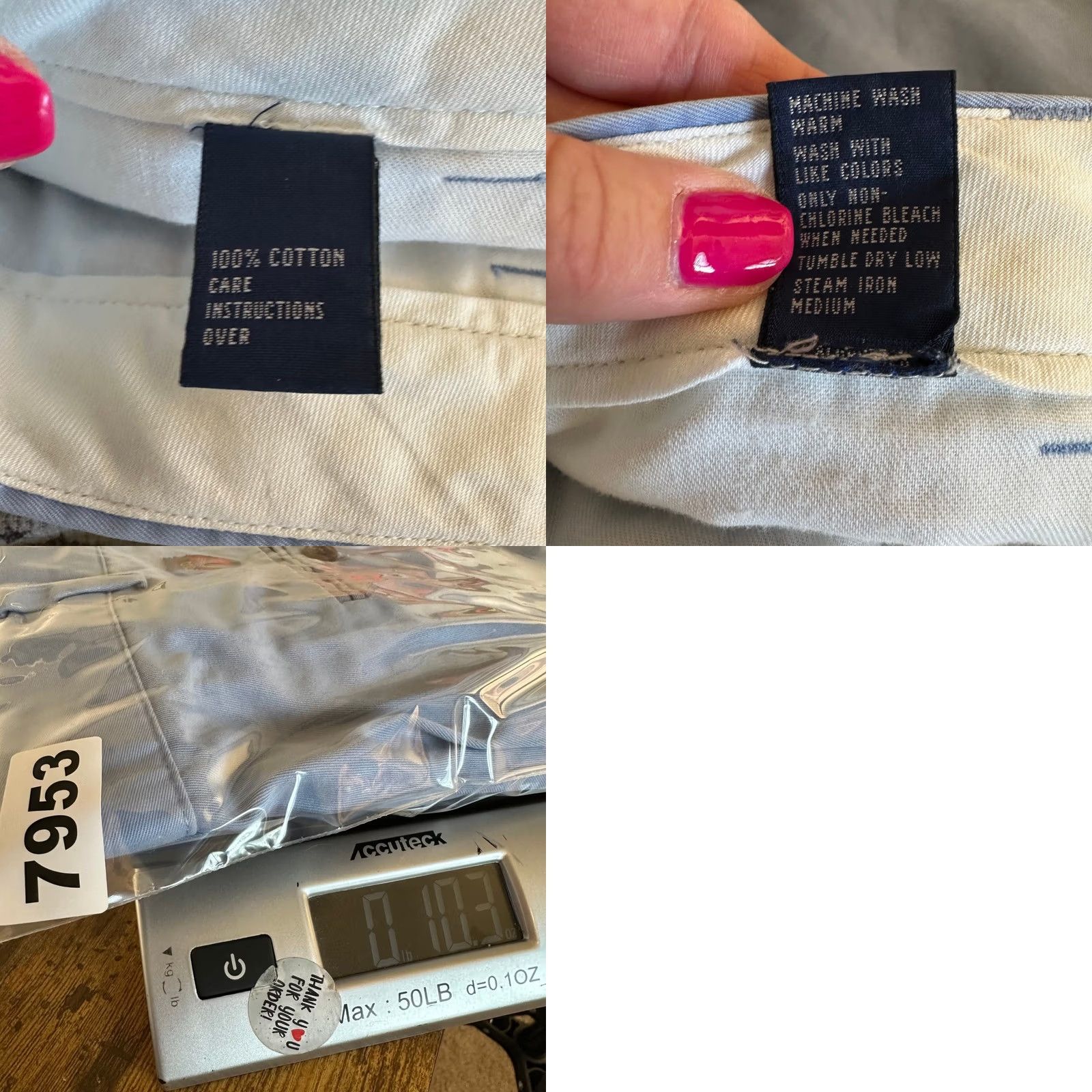Polo Ralph Lauren Polo Golf Ralph Lauren Mens 34 Blue Classic Pleated Cotton Twill Shorts 9" Inseam Chino Pocketed Size US S / EU 44-46 / 1 - 8 Thumbnail