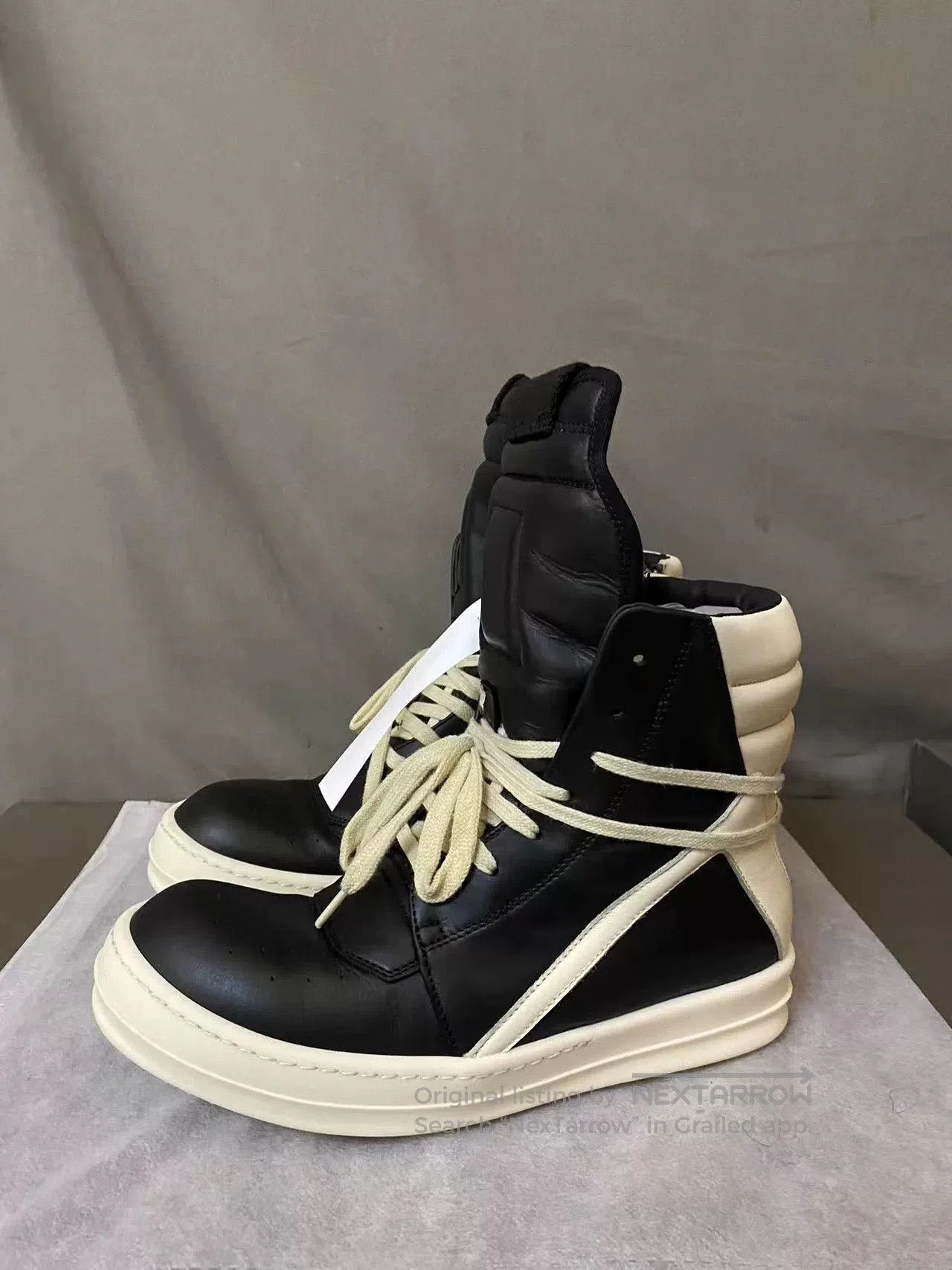 Rick Owens Rick Owens Leather Sneakers Size 37. Size US 6 / EU 39 - 2 Thumbnail