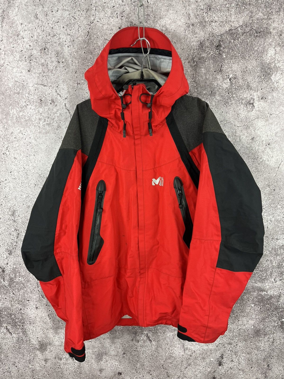 Goretex Millet Men's Outdoor Hooded Jacket Gore-Tex