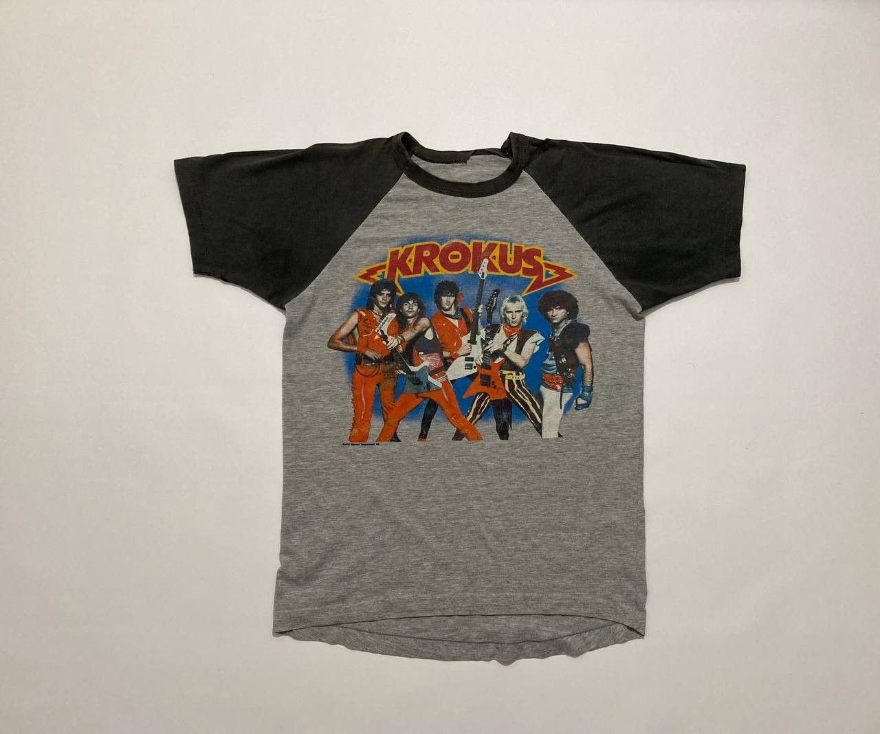 Band Tees Vintage KROKUS LIVE IN EUROPE 85 rare t shirt Size US M / EU 48-50 / 2 - 1 Thumbnail