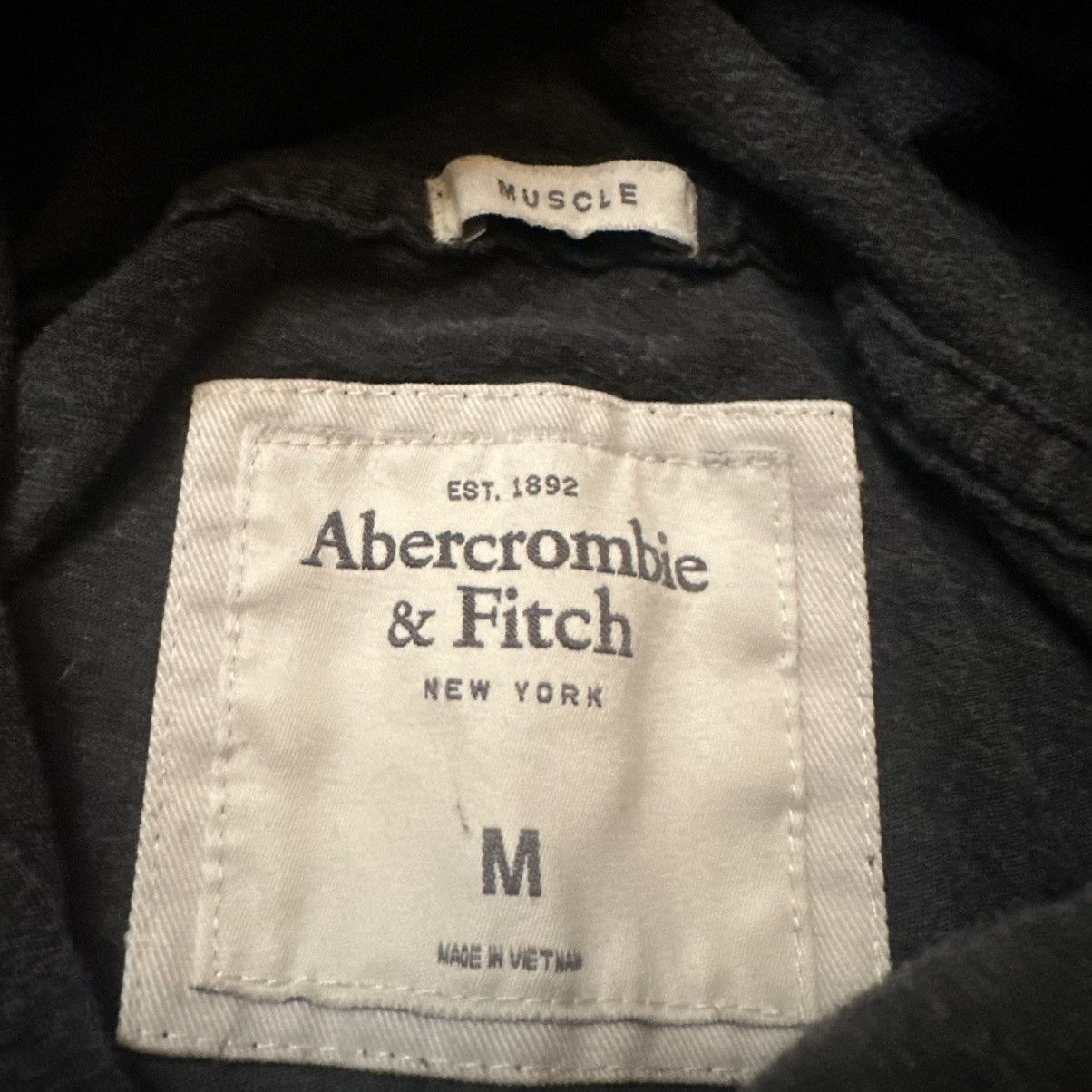 Abercrombie & Fitch Vintage Y2K Abercrombie & Fitch Muscle Thin Muscle Hoodie Size US M / EU 48-50 / 2 - 5 Thumbnail