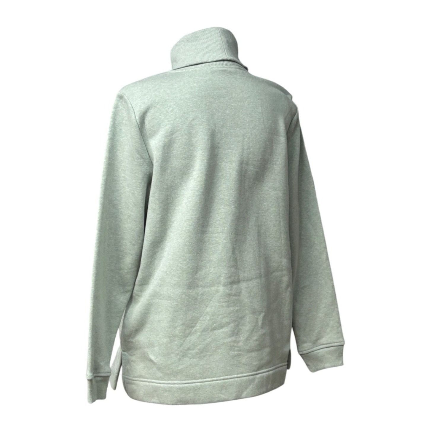 Other Karen Scott Women's Luxesoft Turtleneck Top, Aqua Chill Heat Size M / US 6-8 / IT 42-44 - 4 Thumbnail