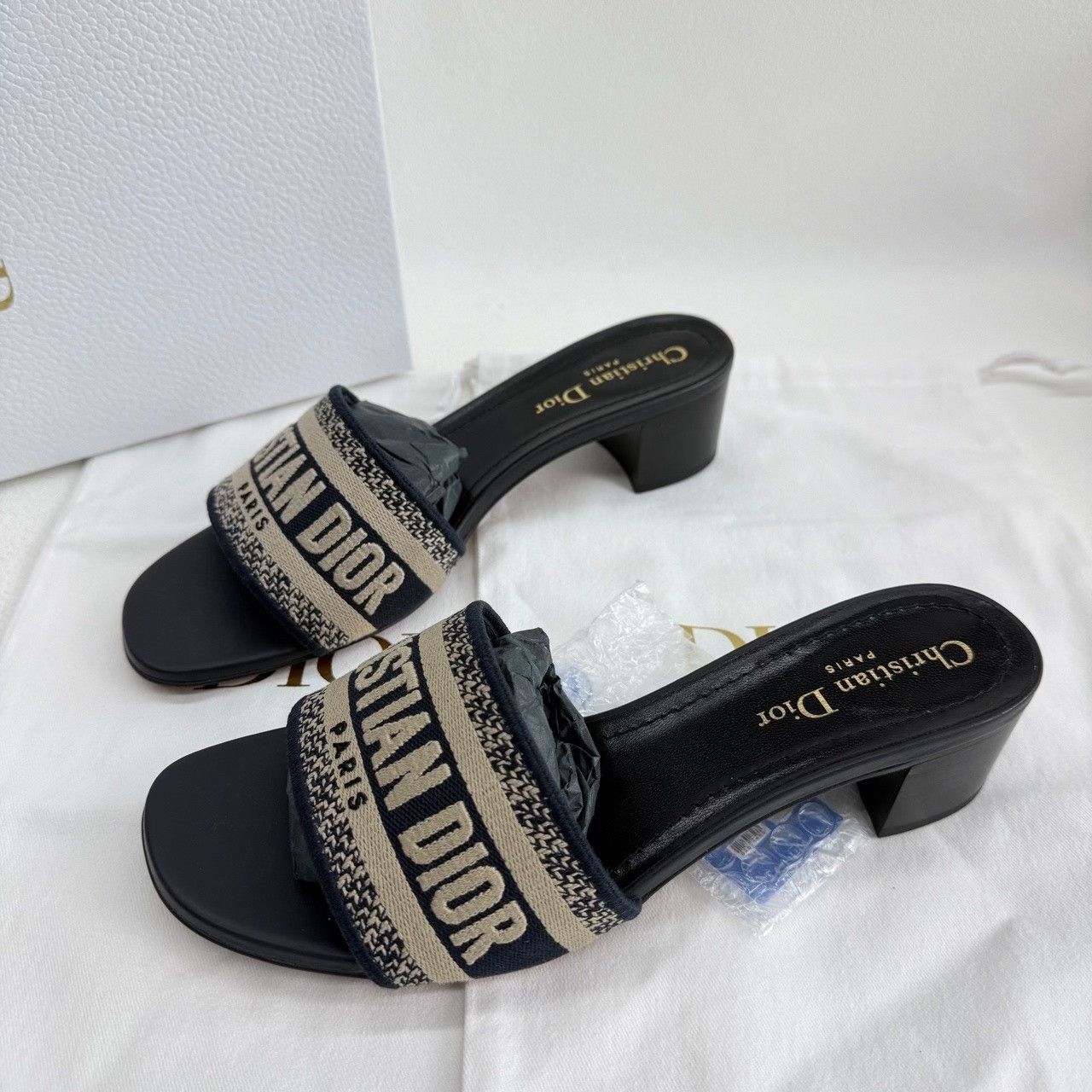 Dior Dior Blue Sandals us_7-5 Women Size US 7.5 / IT 37.5 - 1 Thumbnail