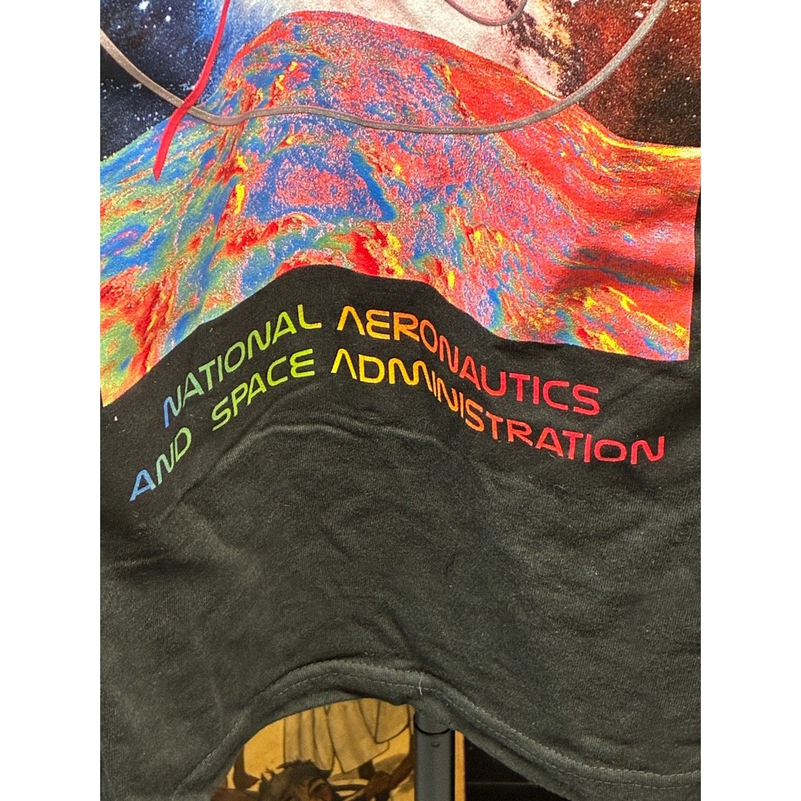 Akademiks Akademiks NASA Graphic T-Shirt XL Black Space Galaxy Tee Size US XL / EU 56 / 4 - 6 Thumbnail