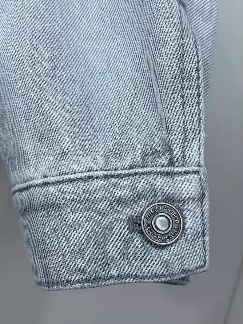 Dior Dior Animal Print Denim Jacket-2505 Size M / US 6-8 / IT 42-44 - 5 Thumbnail
