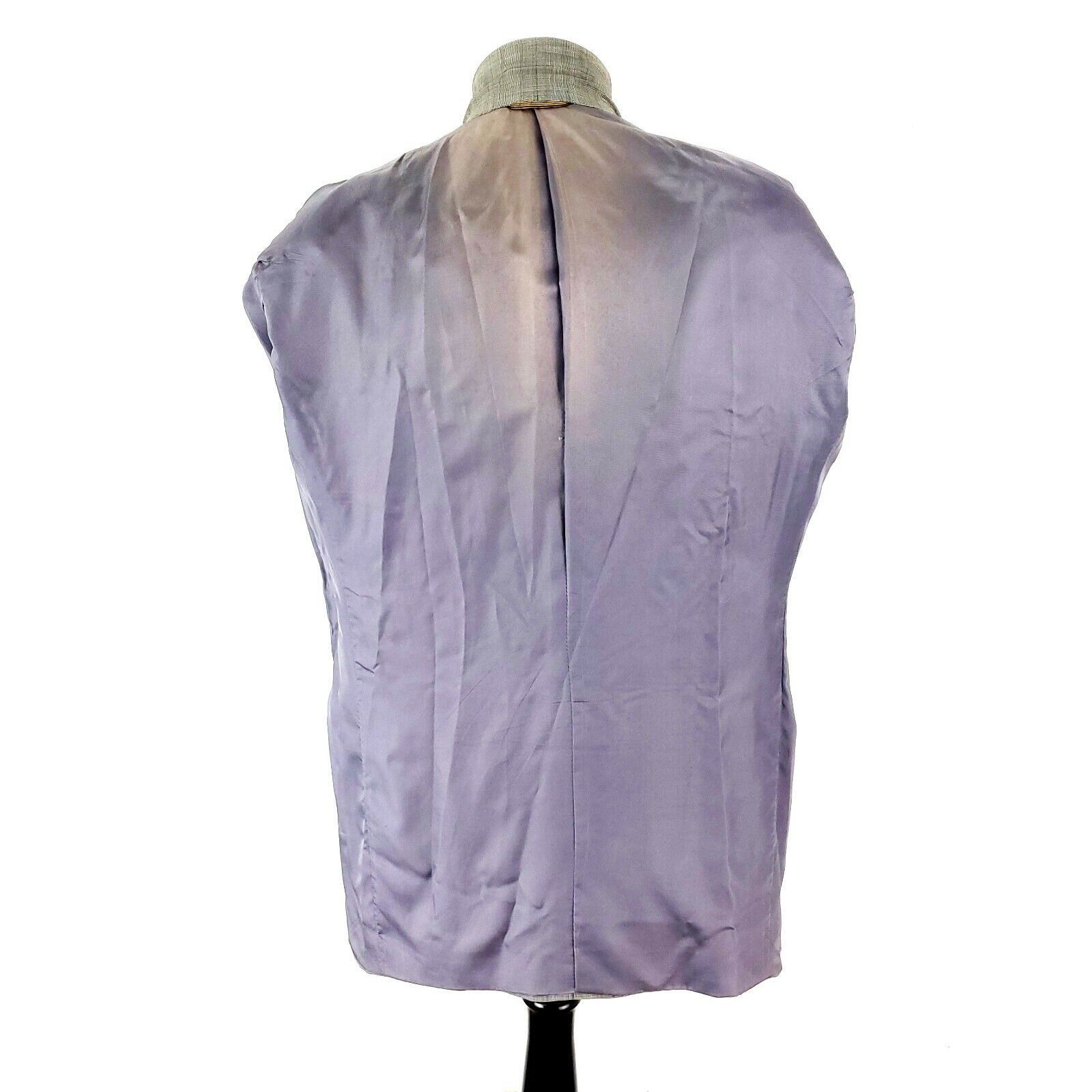 Hart Schaffner Marx Hart Schaffner Marx Gold Trumpeter Wool 2 Button Sport Coat Size 42R - 10 Thumbnail