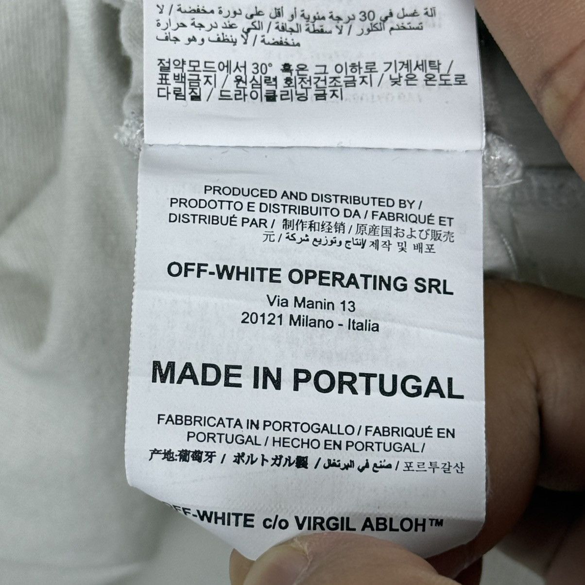 Off-White × Undercover Off White x Undercover Hand Dart Tee Size US S / EU 44-46 / 1 - 9 Thumbnail
