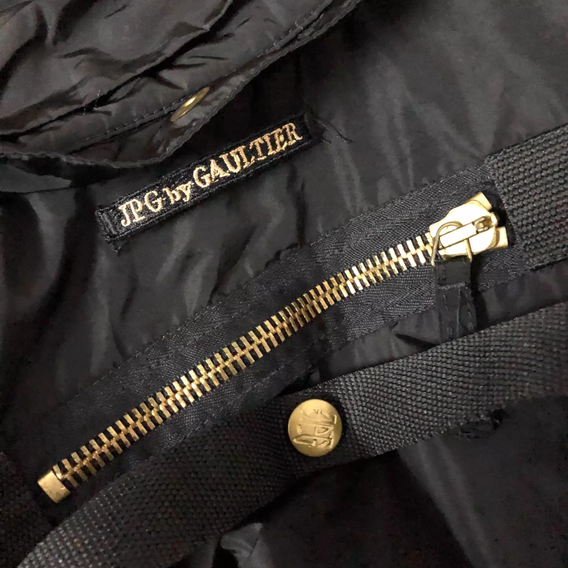 Jean Paul Gaultier Jean Paul Gaultier Strap cotton-padded jacket parachute-250 Size US S / EU 44-46 / 1 - 4 Thumbnail