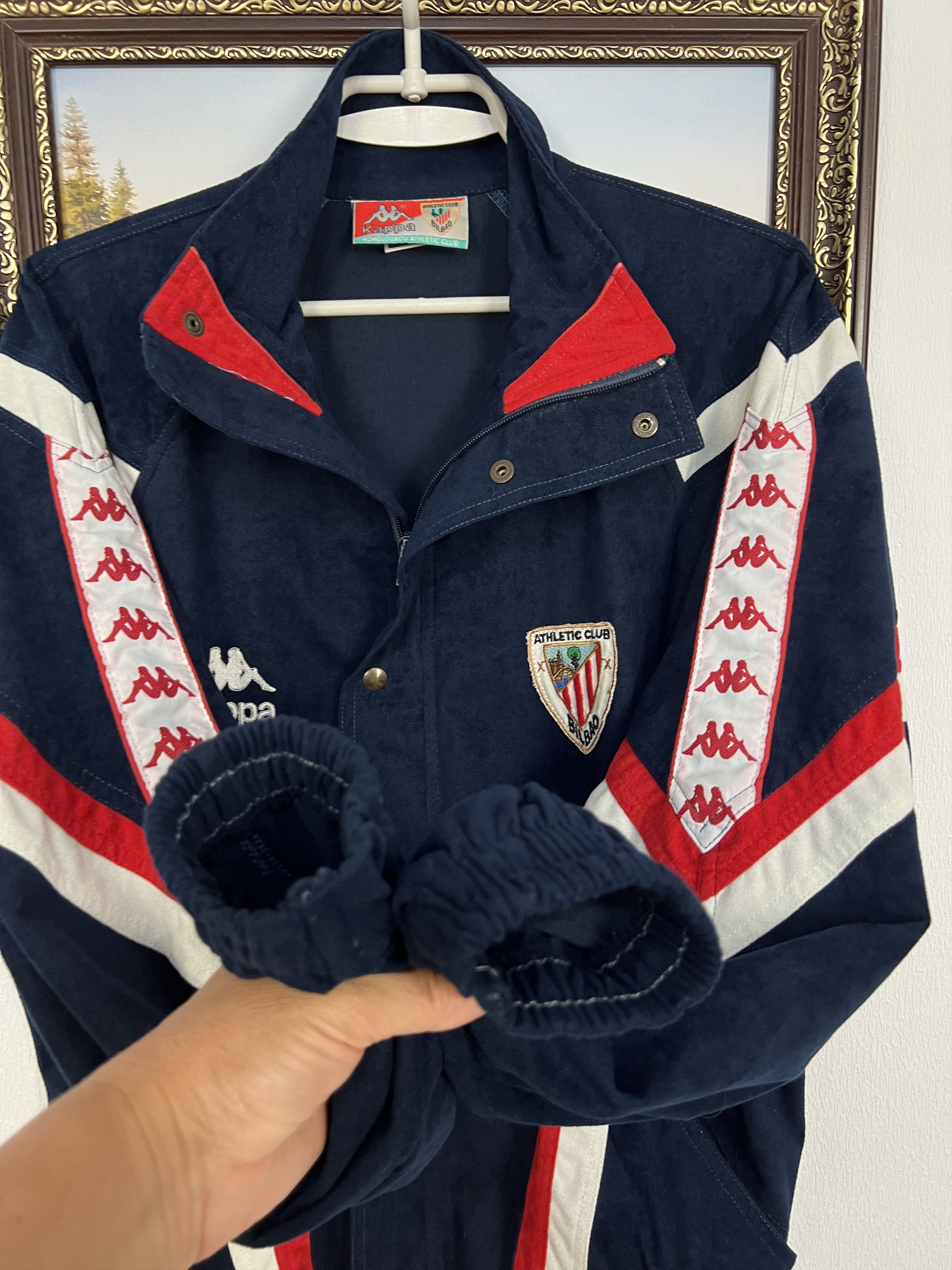 Kappa Vintage 90's Kappa Athletic Bilbao Football Jacket Soccer Size US L / EU 52-54 / 3 - 6 Thumbnail