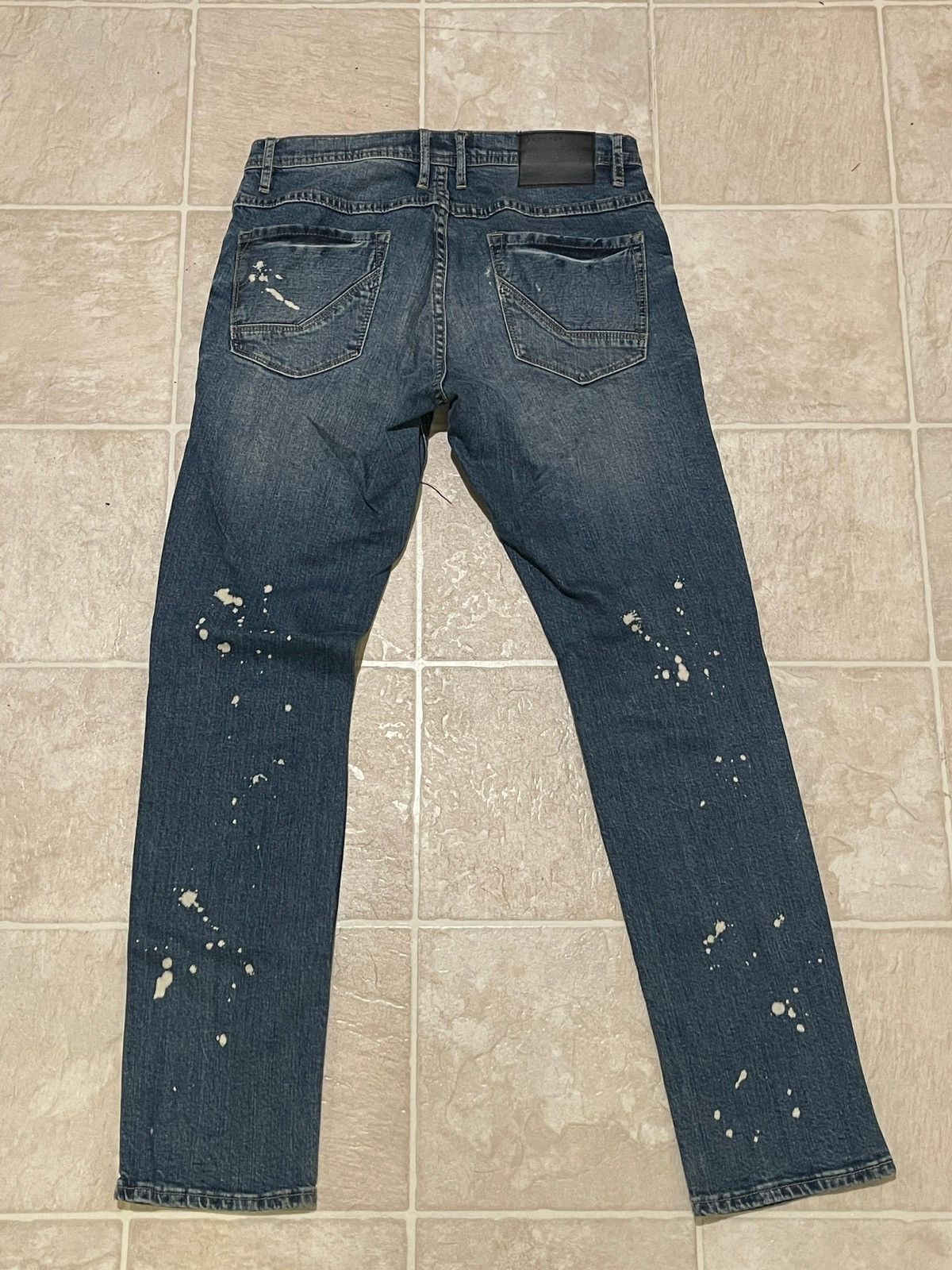 Empyre Empyre Blue Ripped Jeans Size US 30 / EU 46 - 3 Thumbnail