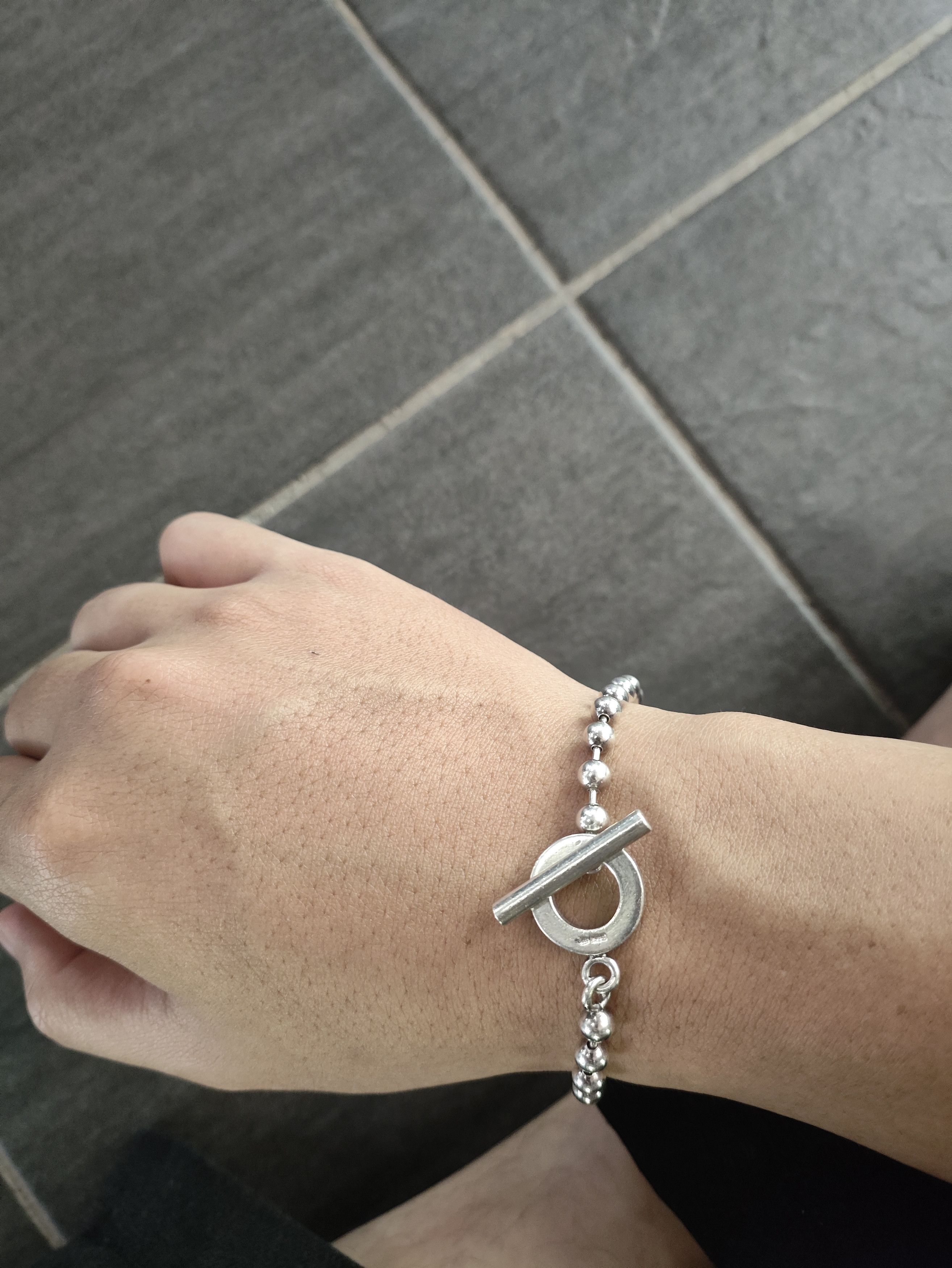 Gucci 💎WOMENS GUCCI Bracelet Silver 925 sample made in Italy 💎 Size ONE SIZE - 3 Thumbnail