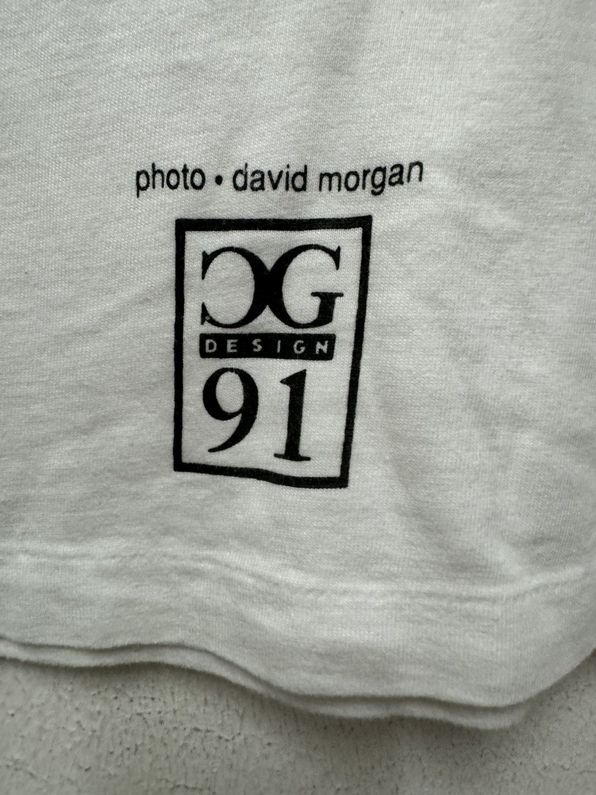 Vintage Vintage 90s CG Design David Morgan photography Art Tee Shirt Size US M / EU 48-50 / 2 - 3 Thumbnail