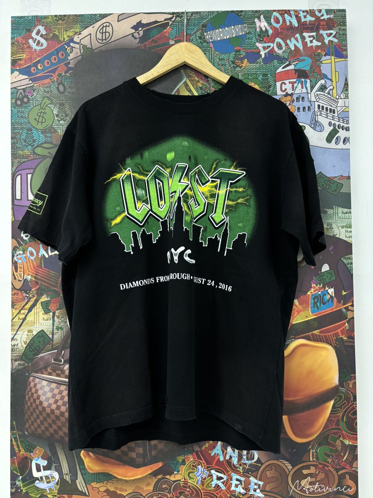 Other Lost intricacy Vault NYC T Shirt Medium Size US M / EU 48-50 / 2 - 1 Thumbnail