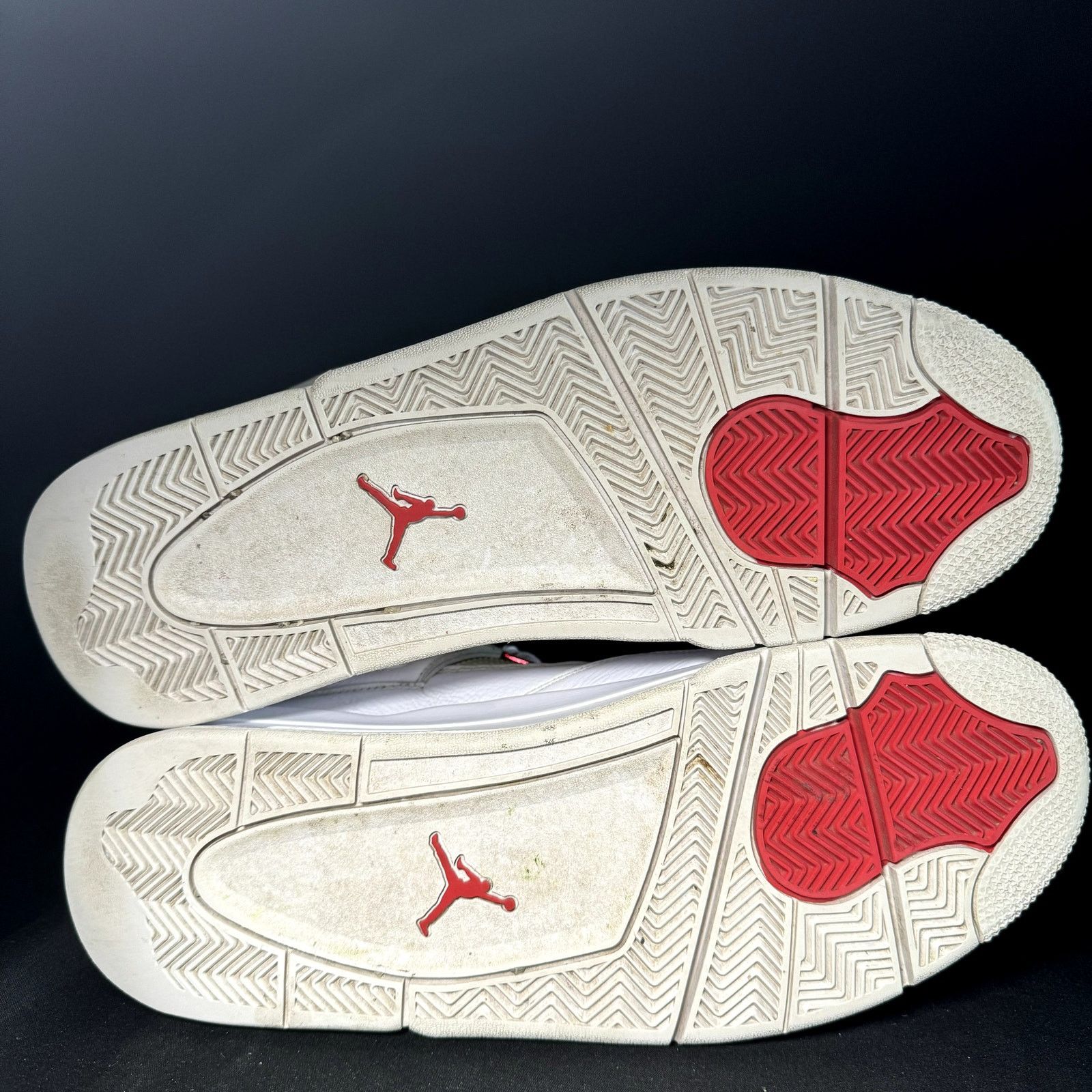 Jordan Brand × Nike Size 13- Nike Air Jordan 4 Retro Red Metallic Men's Shoes Size US 13 / EU 46 - 6 Thumbnail